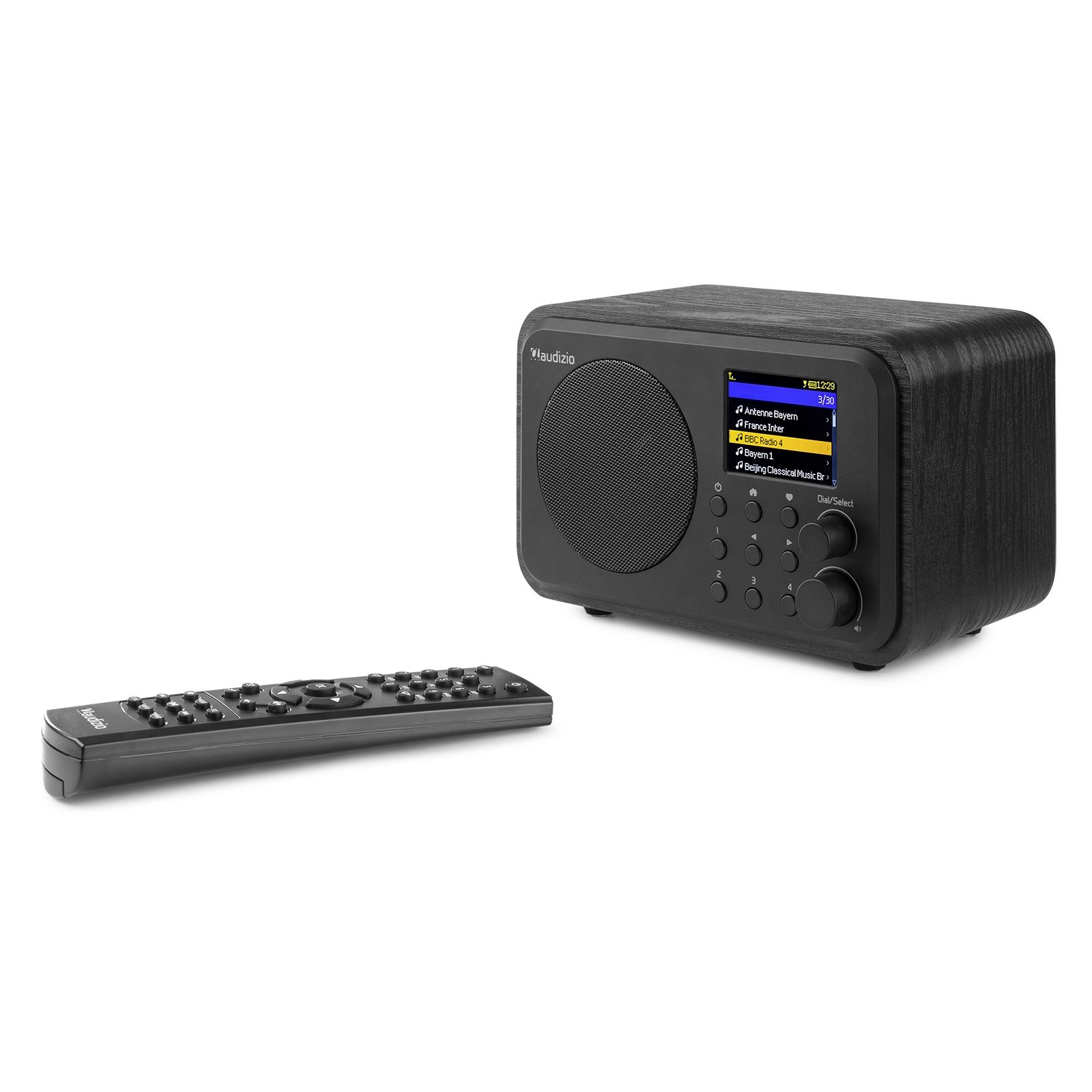 Vicenza WIFI Internet Radio with DAB+ and Battery Black