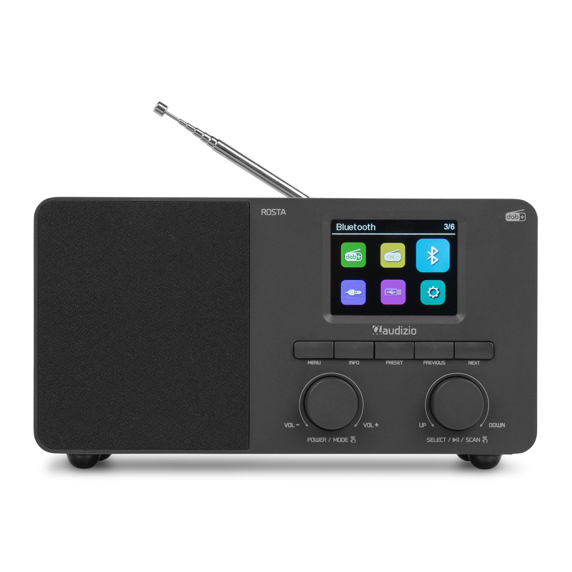 Rosta DAB+ Radio Wood