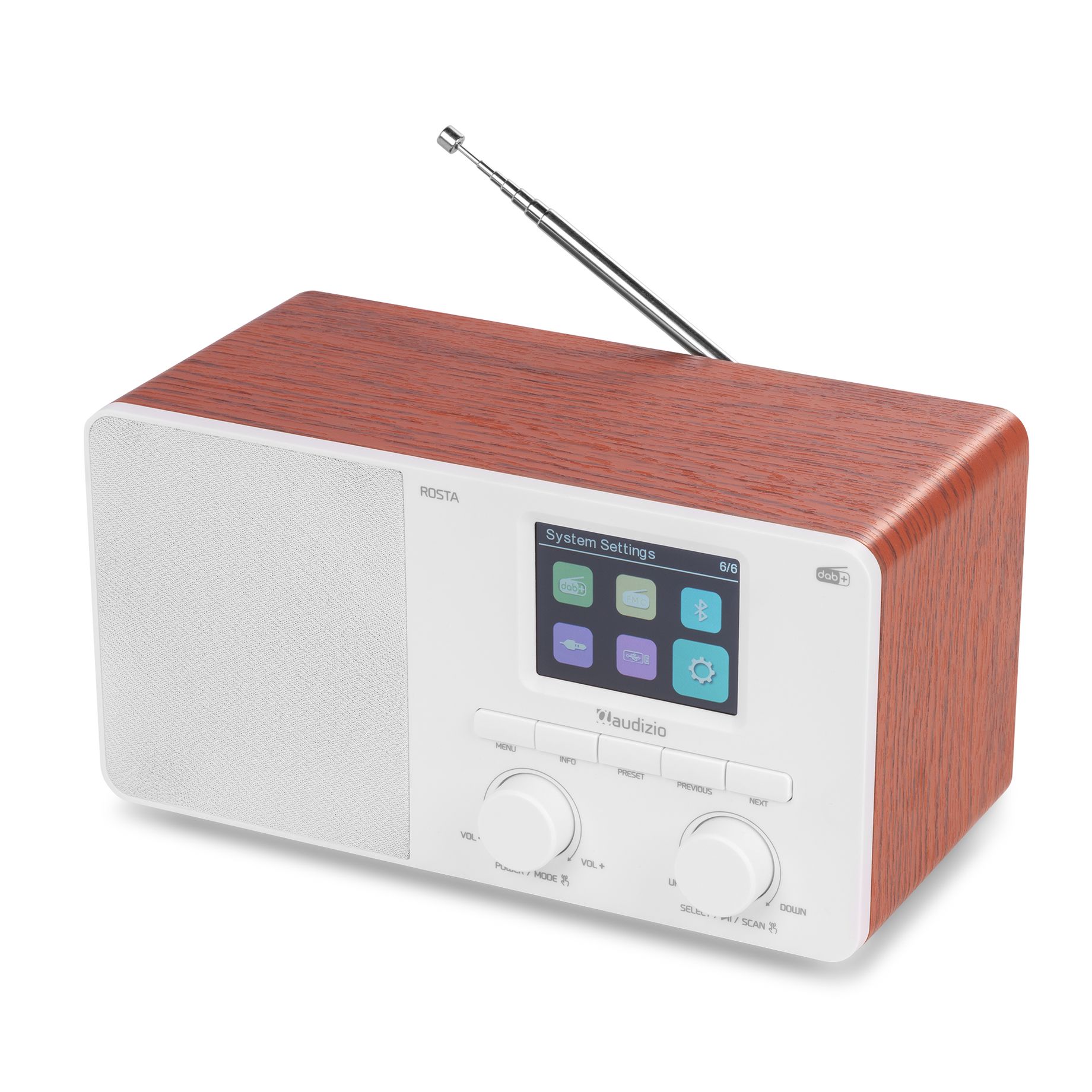 Rosta DAB+ Radio White