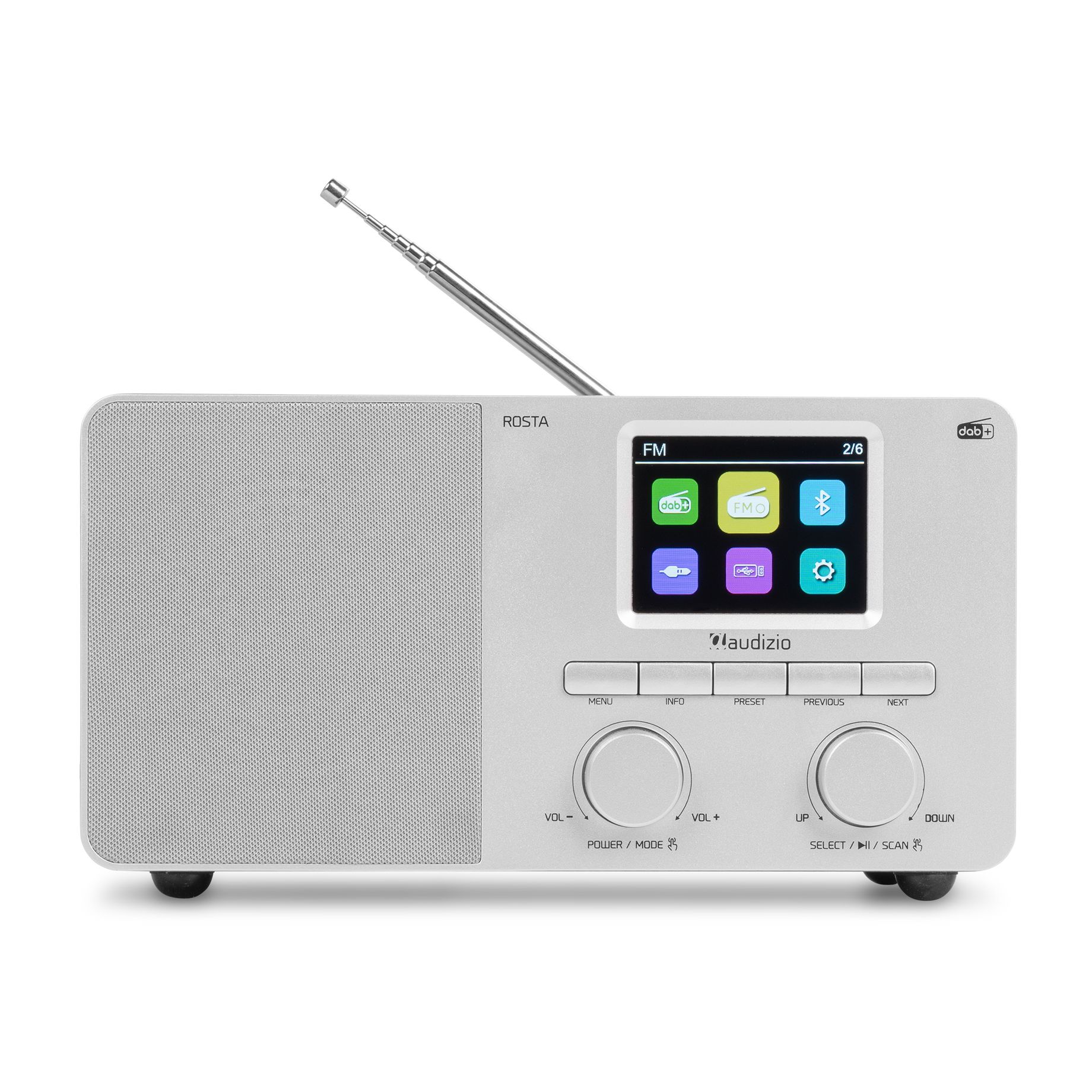 Rosta DAB+ Radio Silver