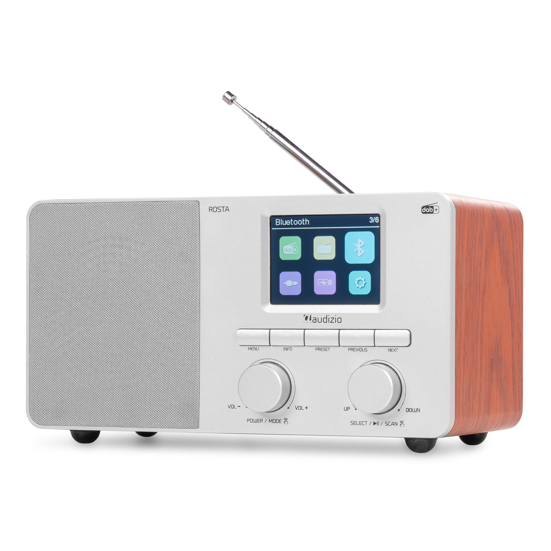 Rosta DAB+ Radio Silver