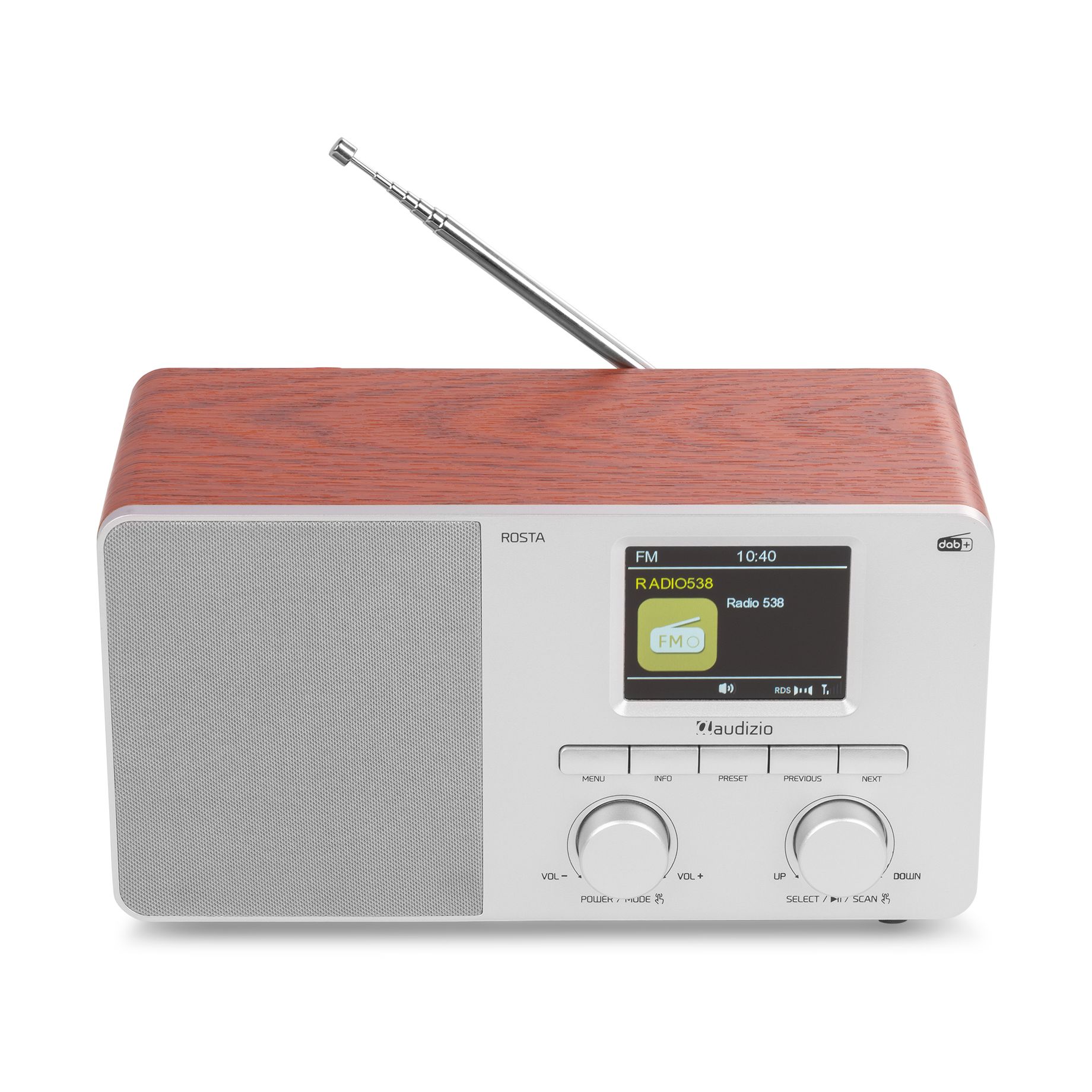 Rosta DAB+ Radio Silver
