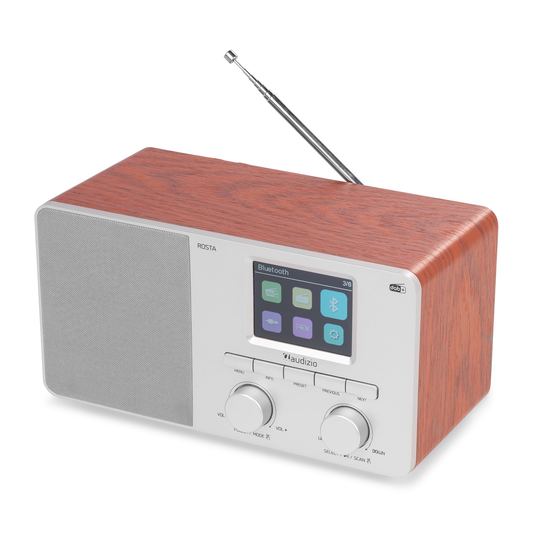 Rosta DAB+ Radio Silver