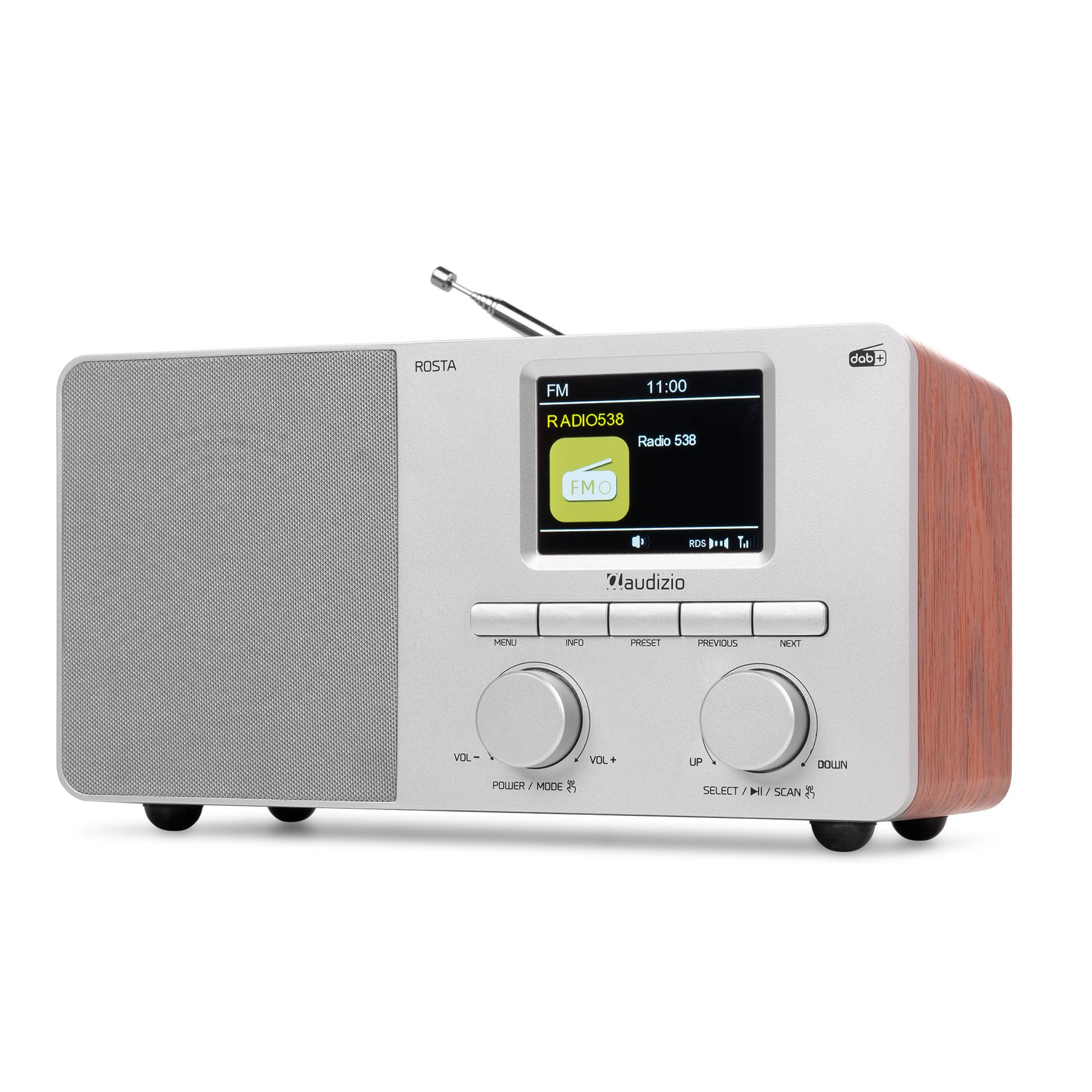 Rosta DAB+ Radio Silver