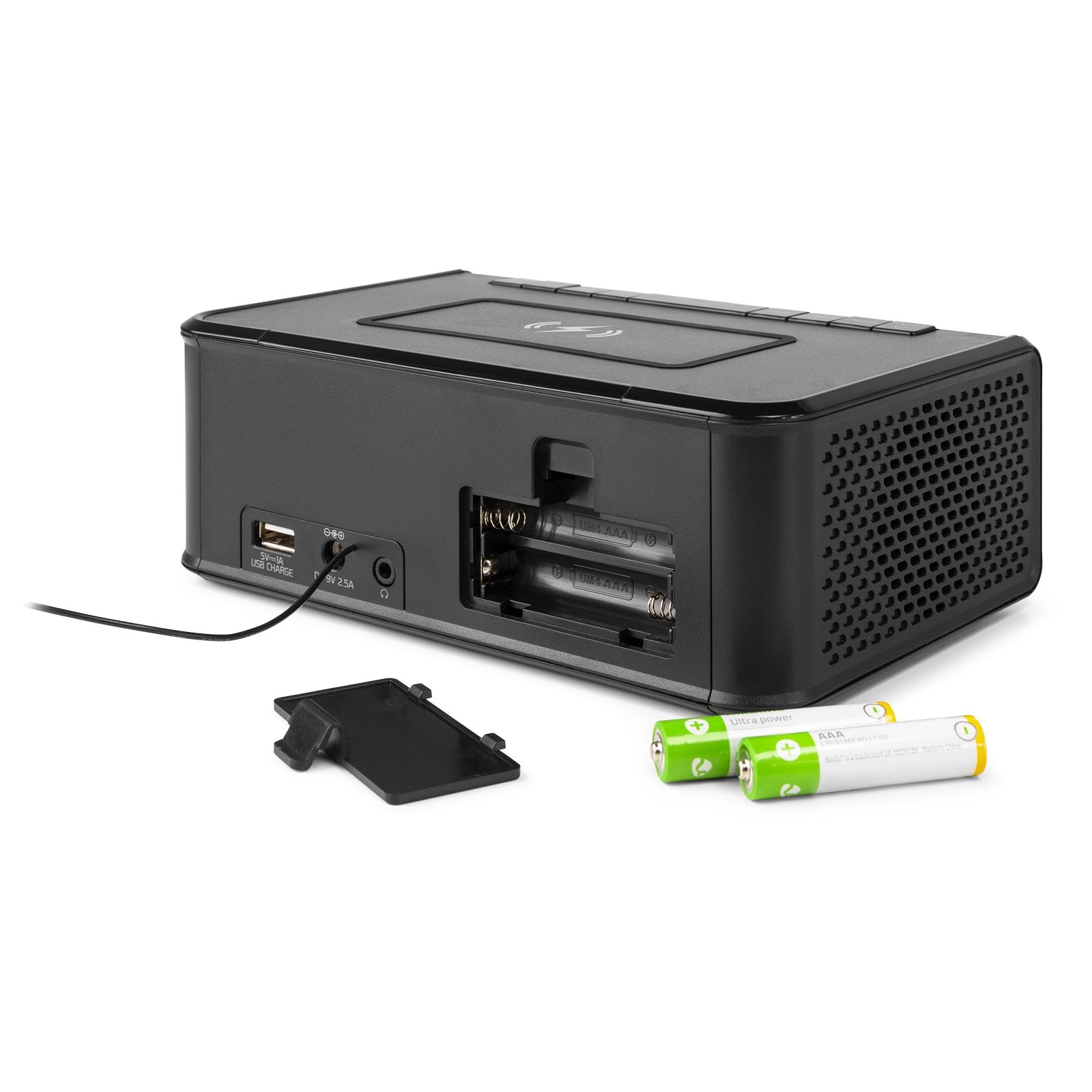Cuneo Clock Radio DAB+ with wireless charging