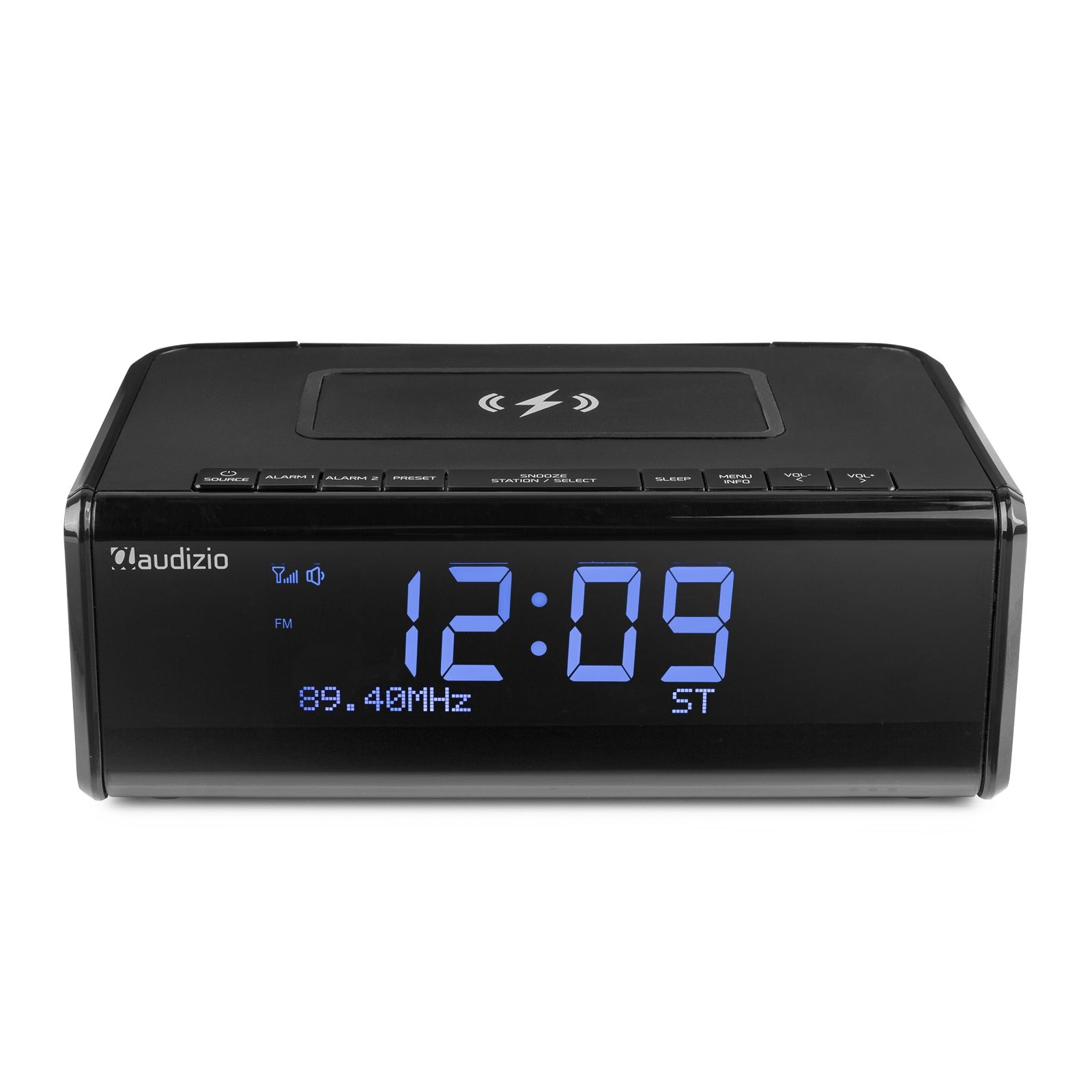 Cuneo Clock Radio DAB+ with wireless charging