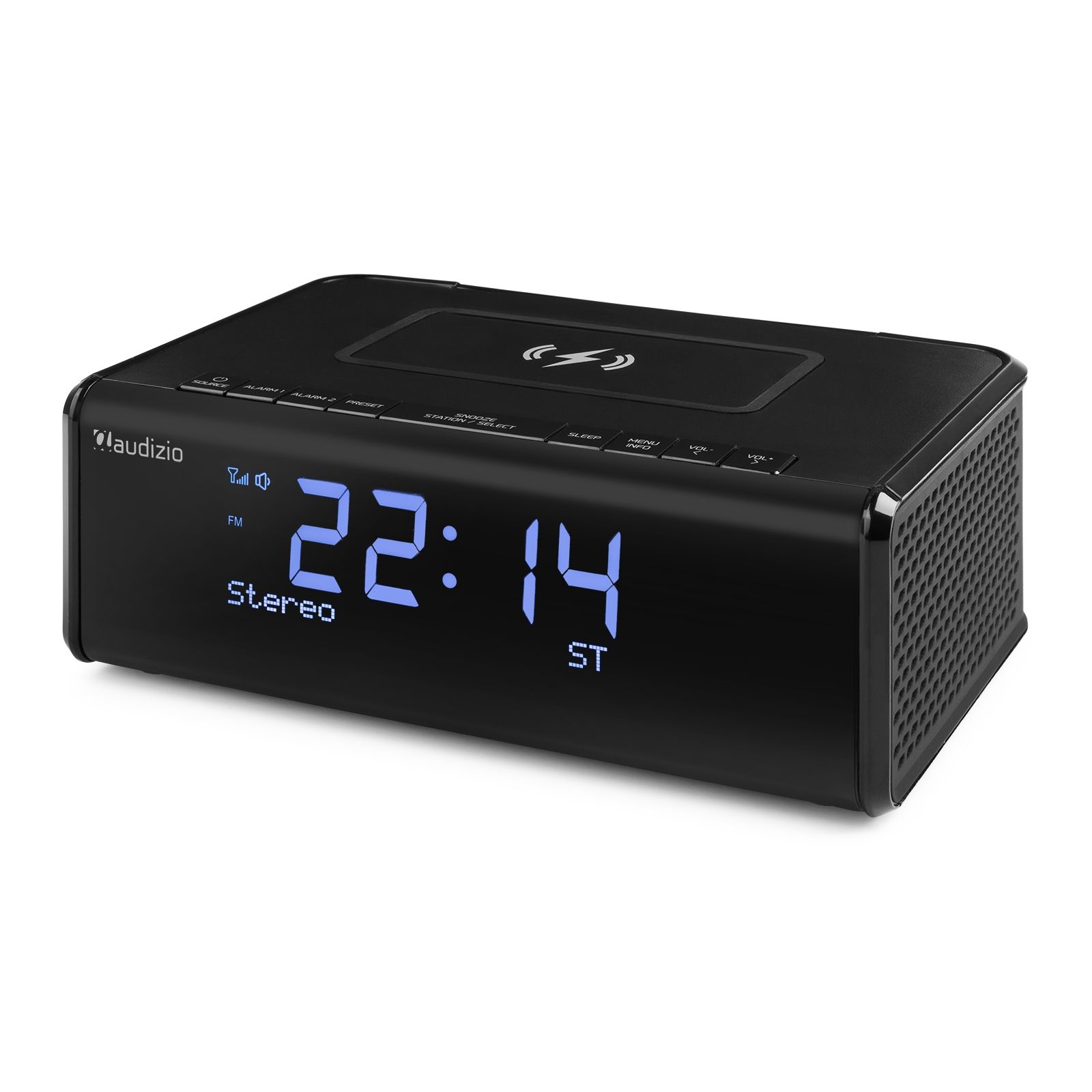 Cuneo Clock Radio DAB+ with wireless charging
