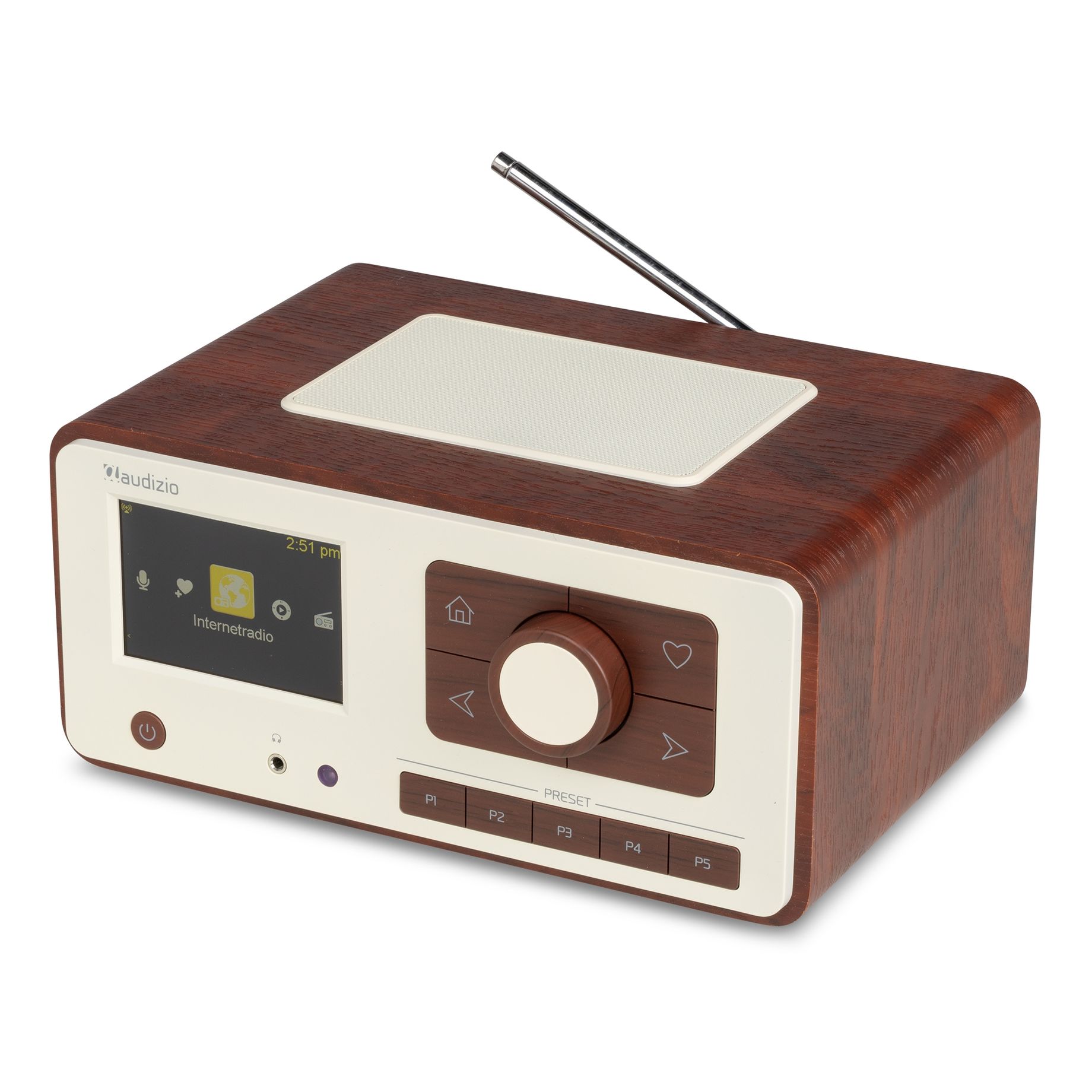 Dozza Internet Radio with DAB+ Wood