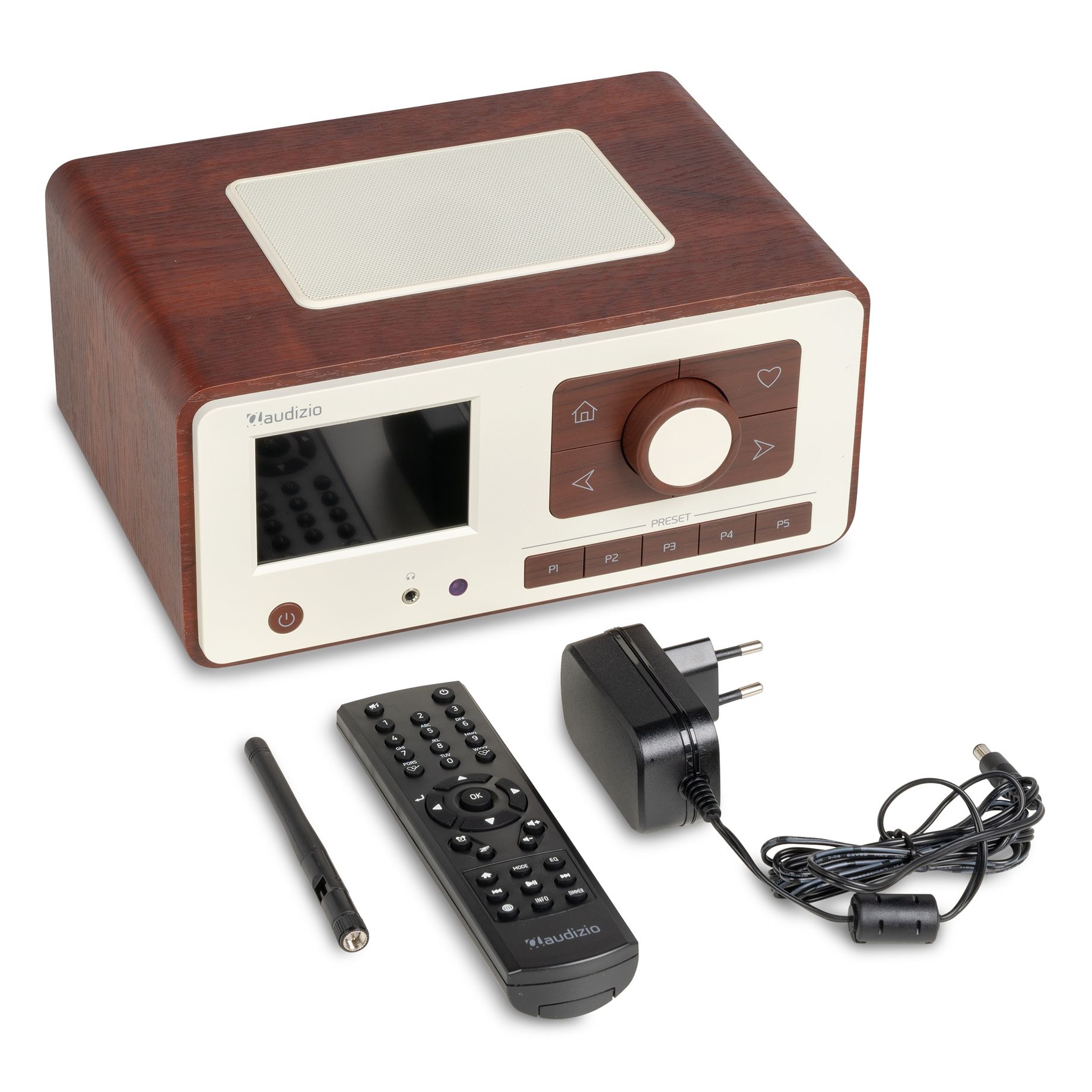 Dozza Internet Radio with DAB+ Wood