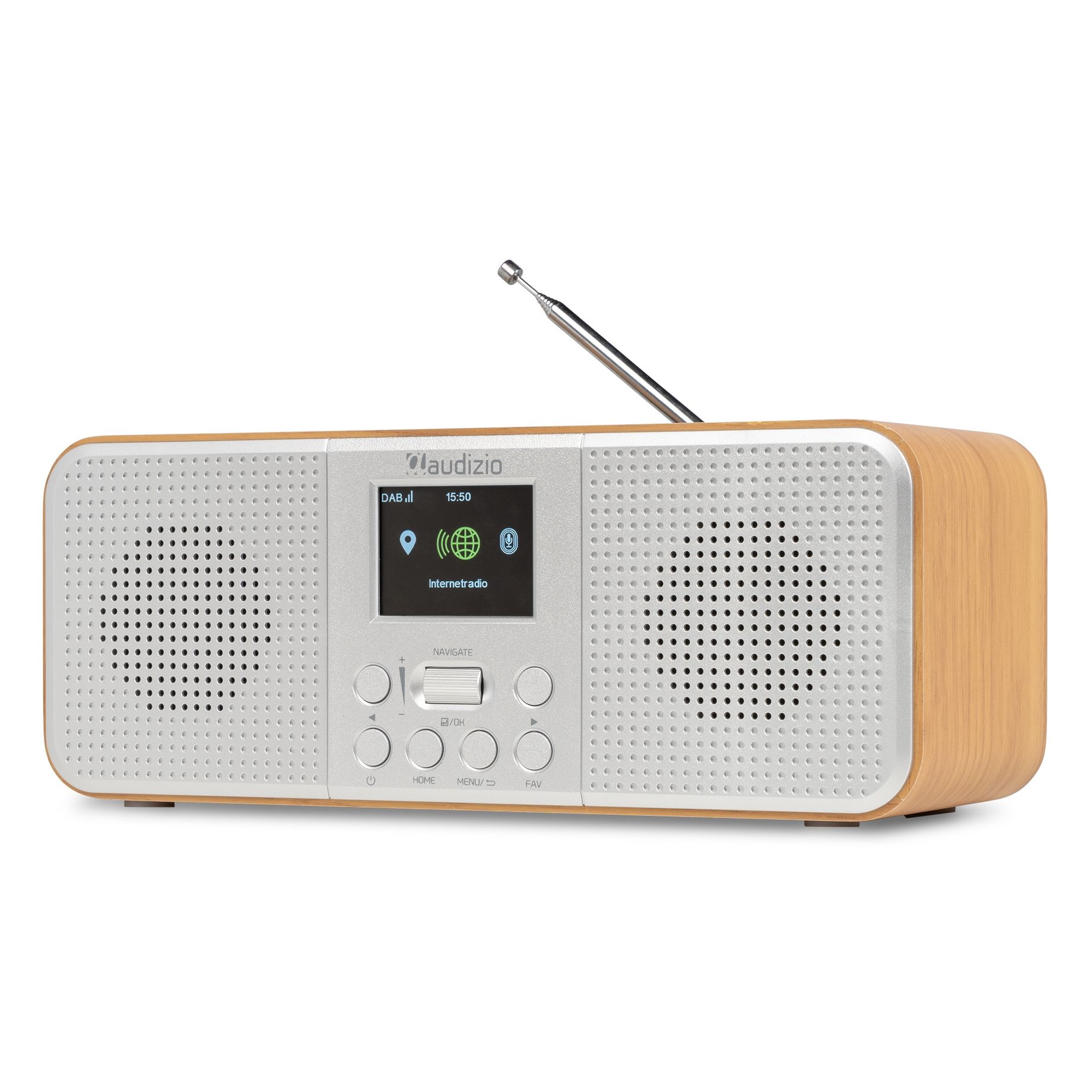 Bucine Stereo Internet Radio with DAB+ Silver
