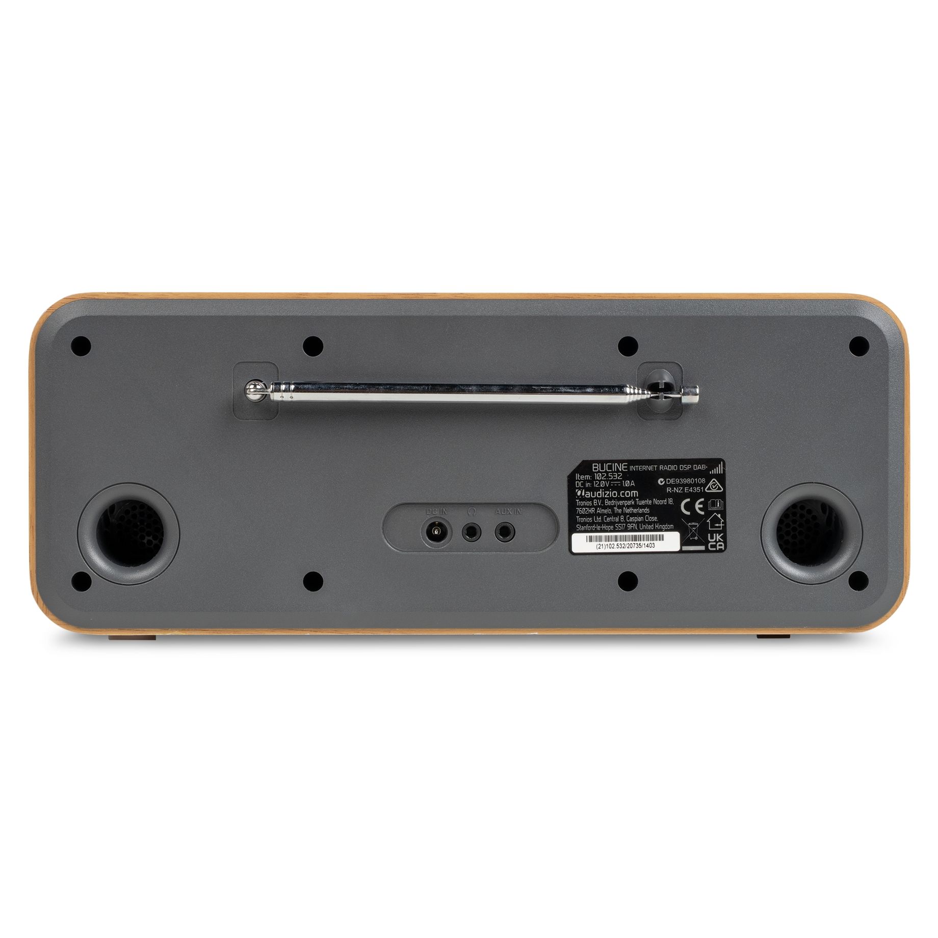 Bucine Stereo Internet Radio with DAB+ Silver