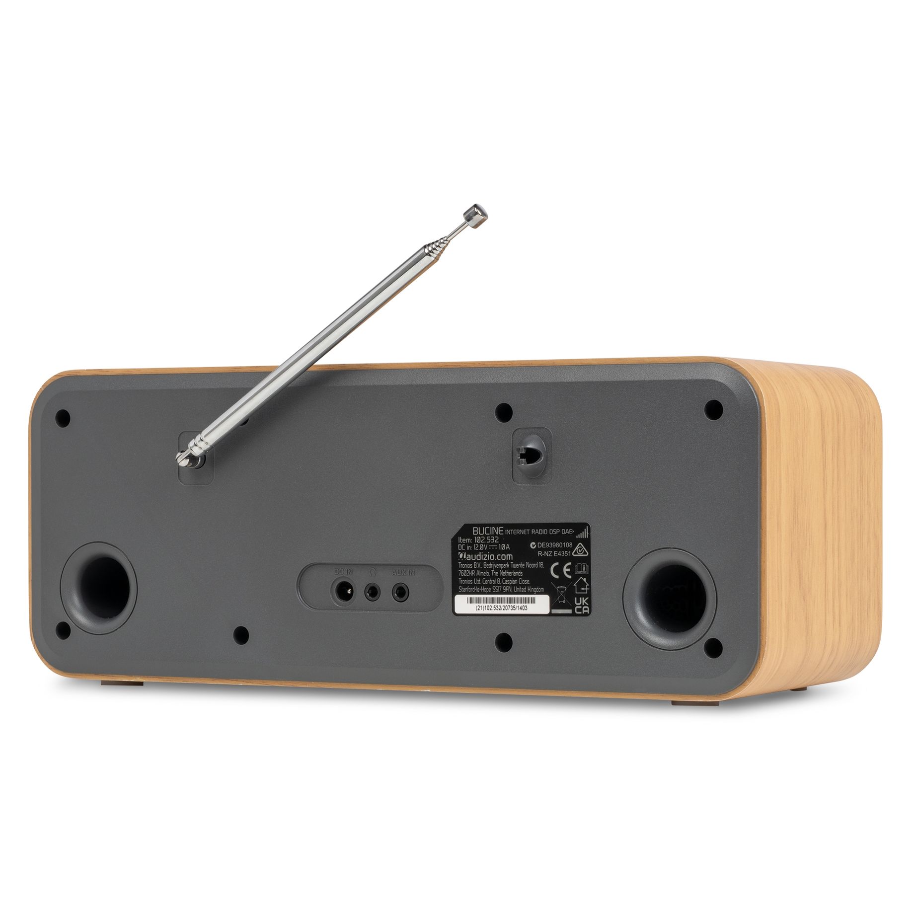Bucine Stereo Internet Radio with DAB+ Silver