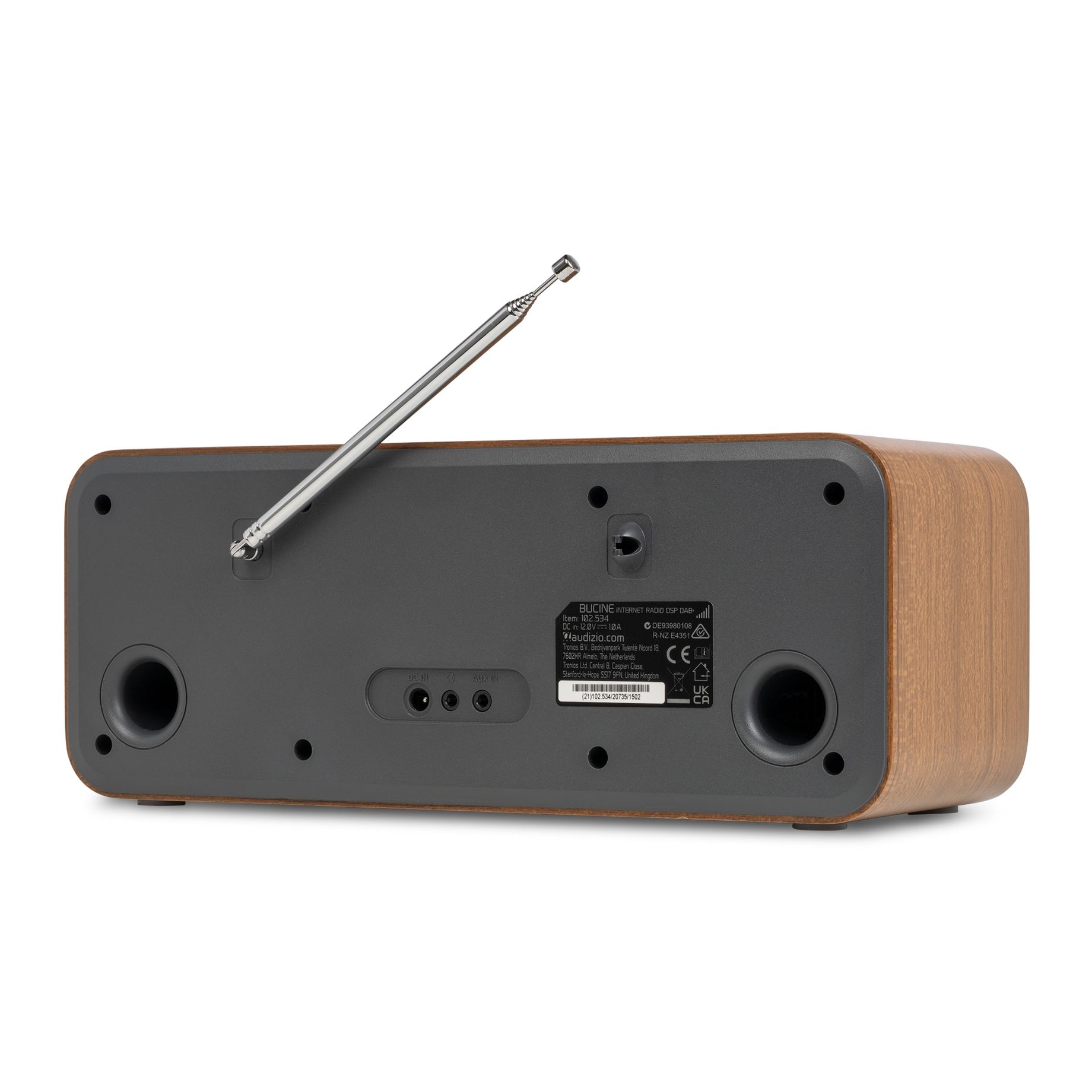 Bucine Stereo Internet Radio with DAB+ Dark Grey