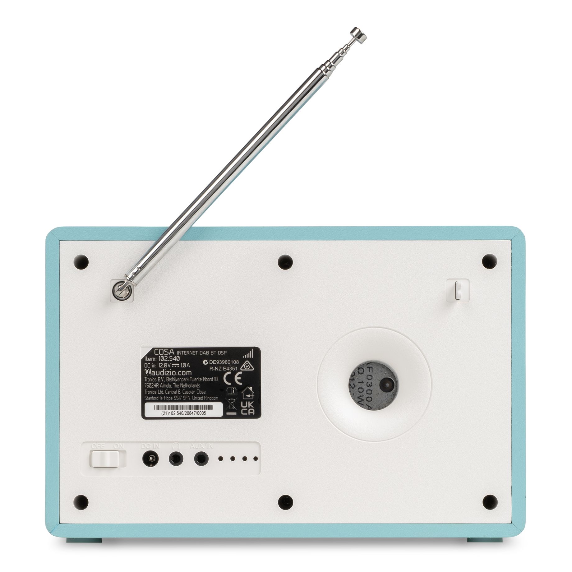 Cosa Internet Radio with DAB+/FM Tuner Blue