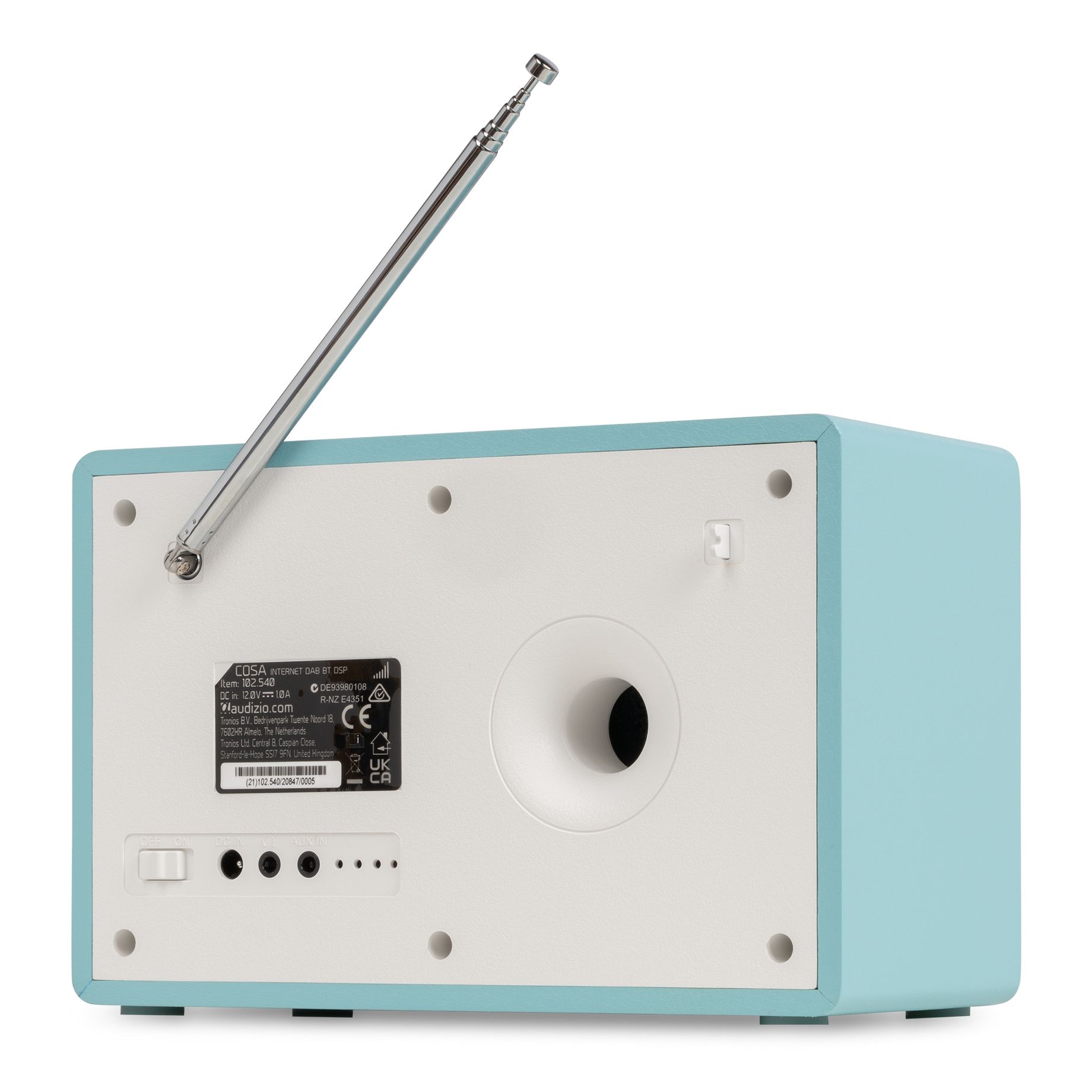 Cosa Internet Radio with DAB+/FM Tuner Blue
