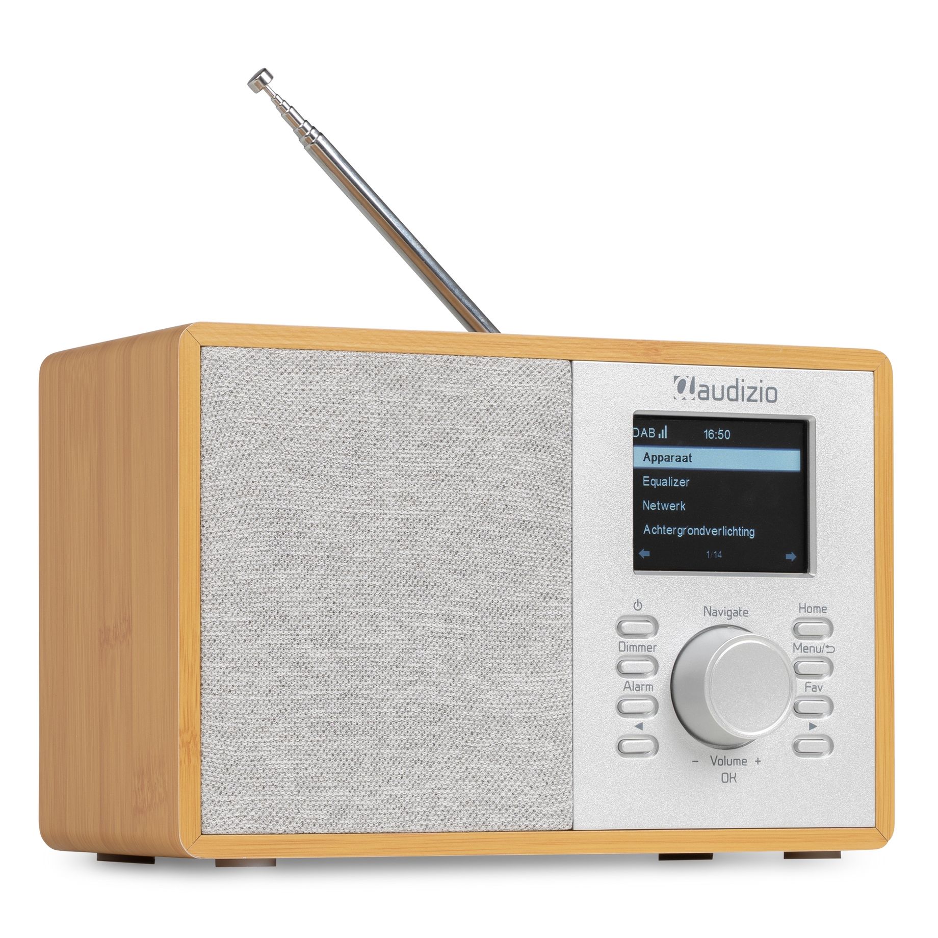 Cosa Internet Radio with DAB+/FM Tuner Light Wood