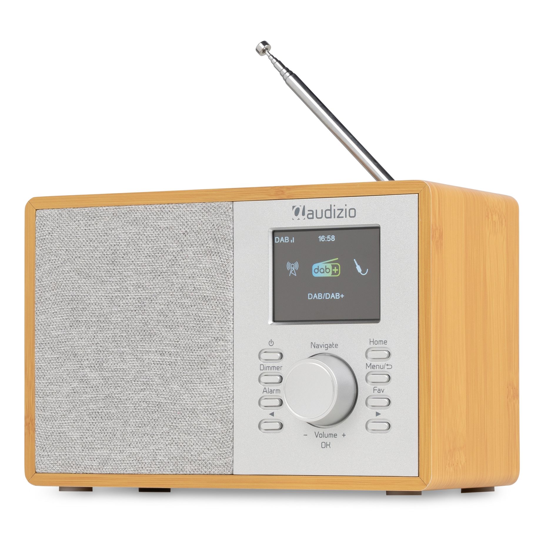Cosa Internet Radio with DAB+/FM Tuner Light Wood