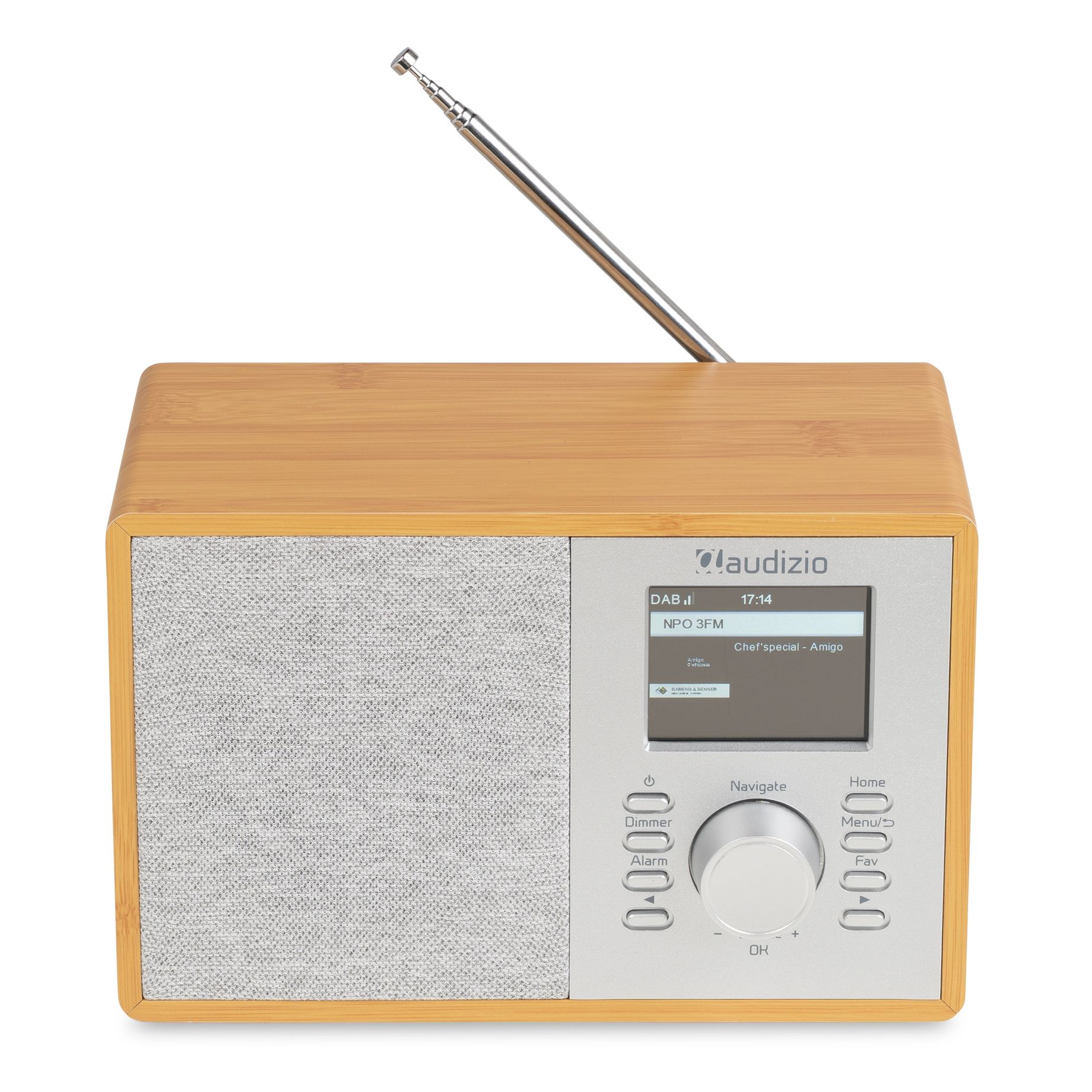 Cosa Internet Radio with DAB+/FM Tuner Light Wood