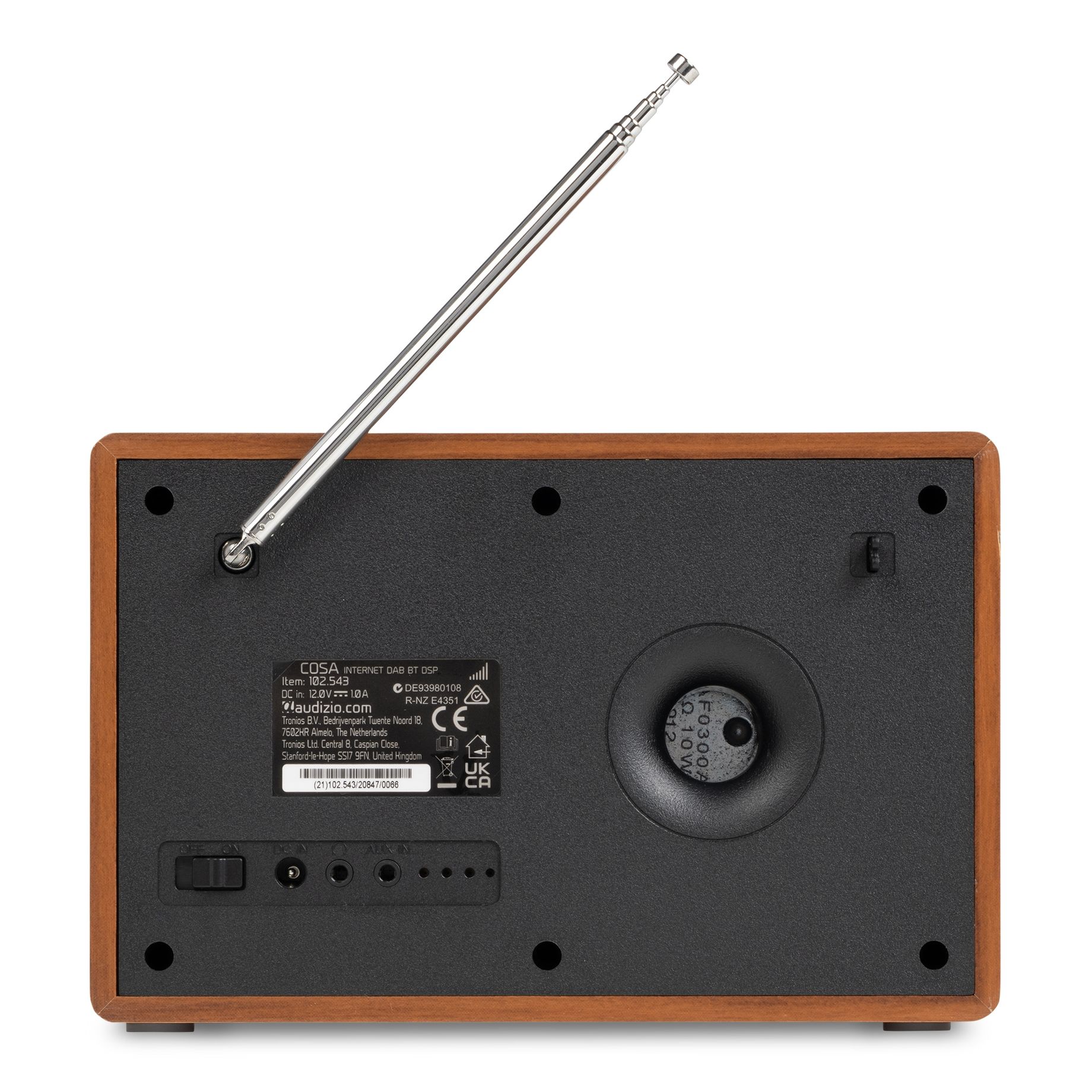 Cosa Internet Radio with DAB+/FM Tuner Wood