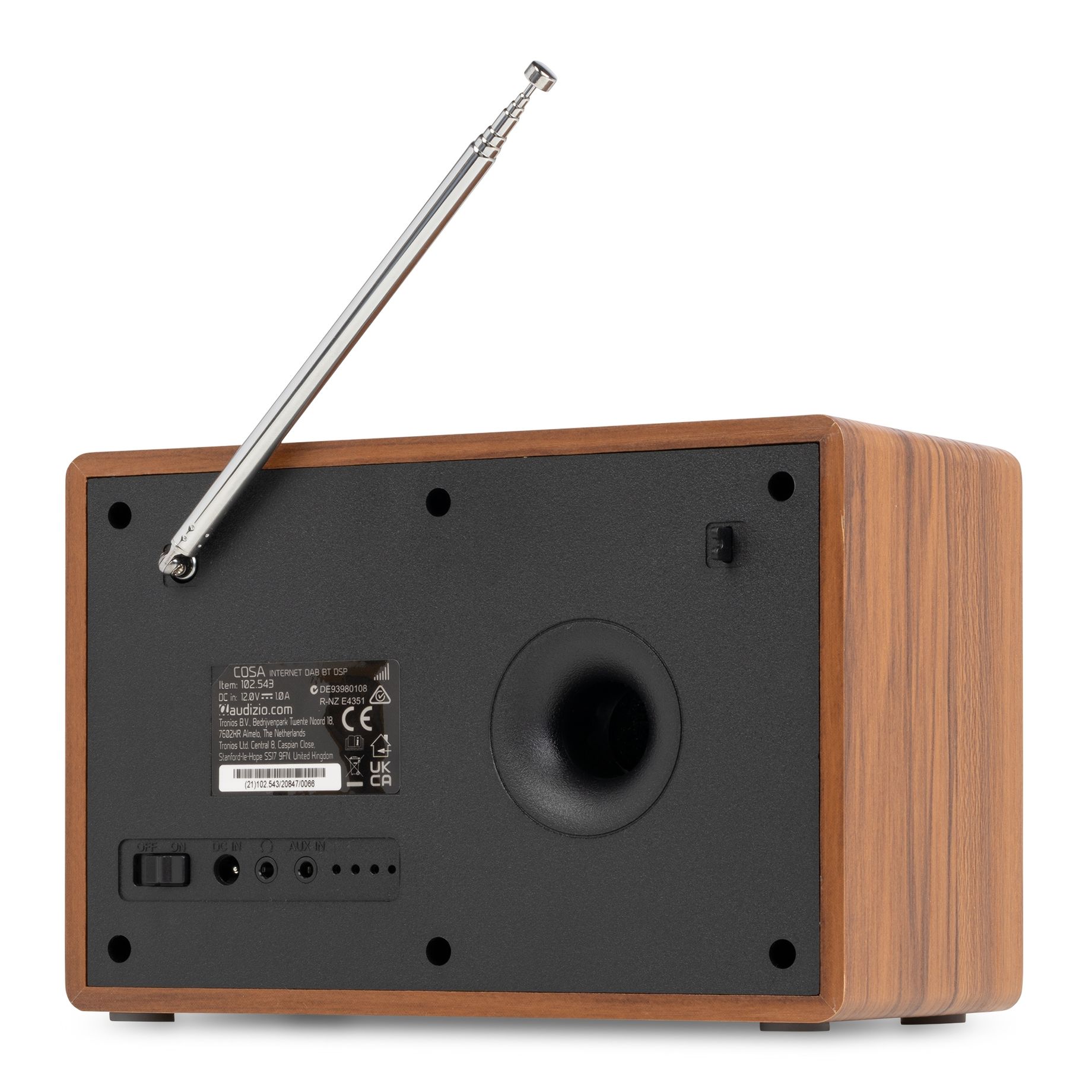 Cosa Internet Radio with DAB+/FM Tuner Wood