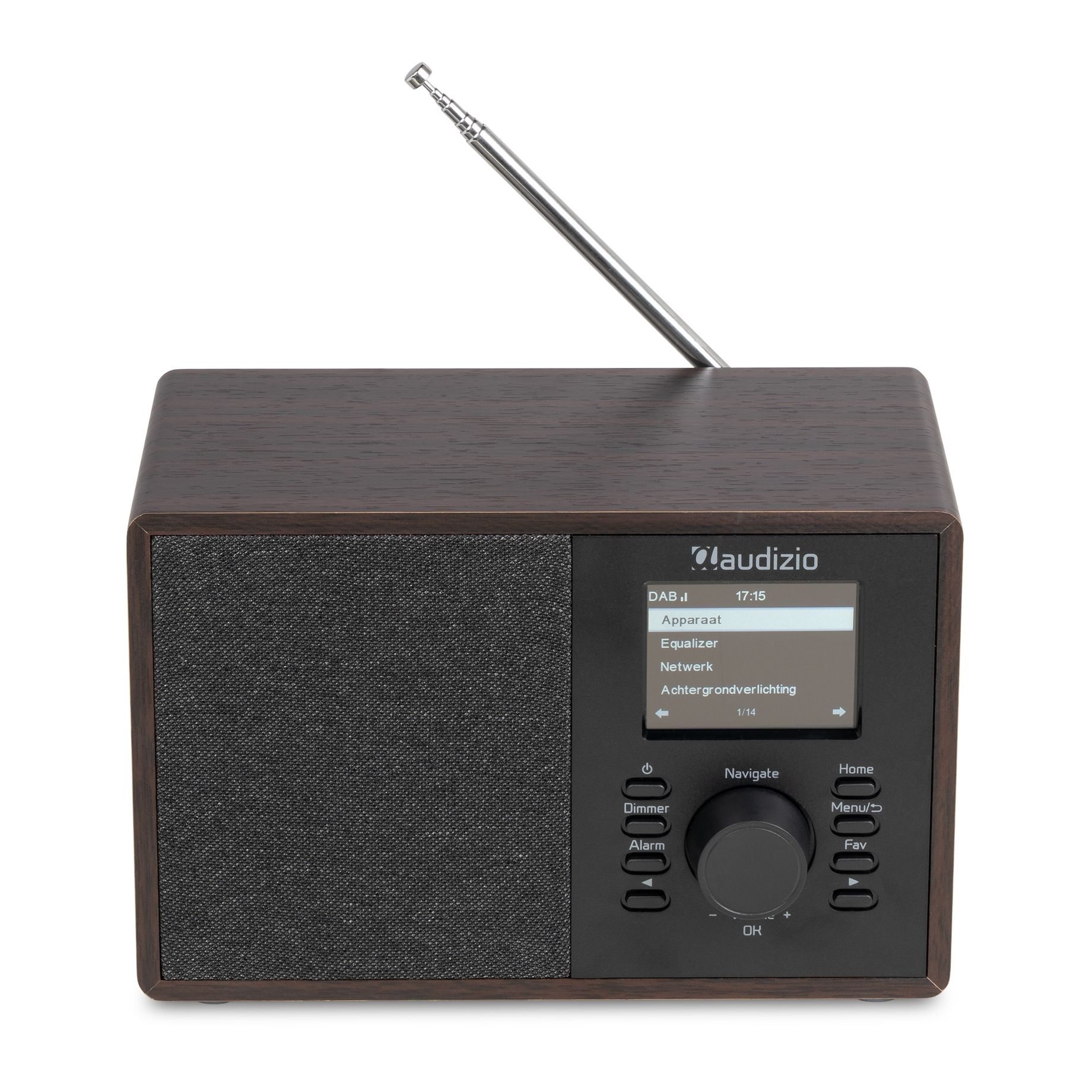 Cosa Internet Radio with DAB+/FM Tuner Dark Wood