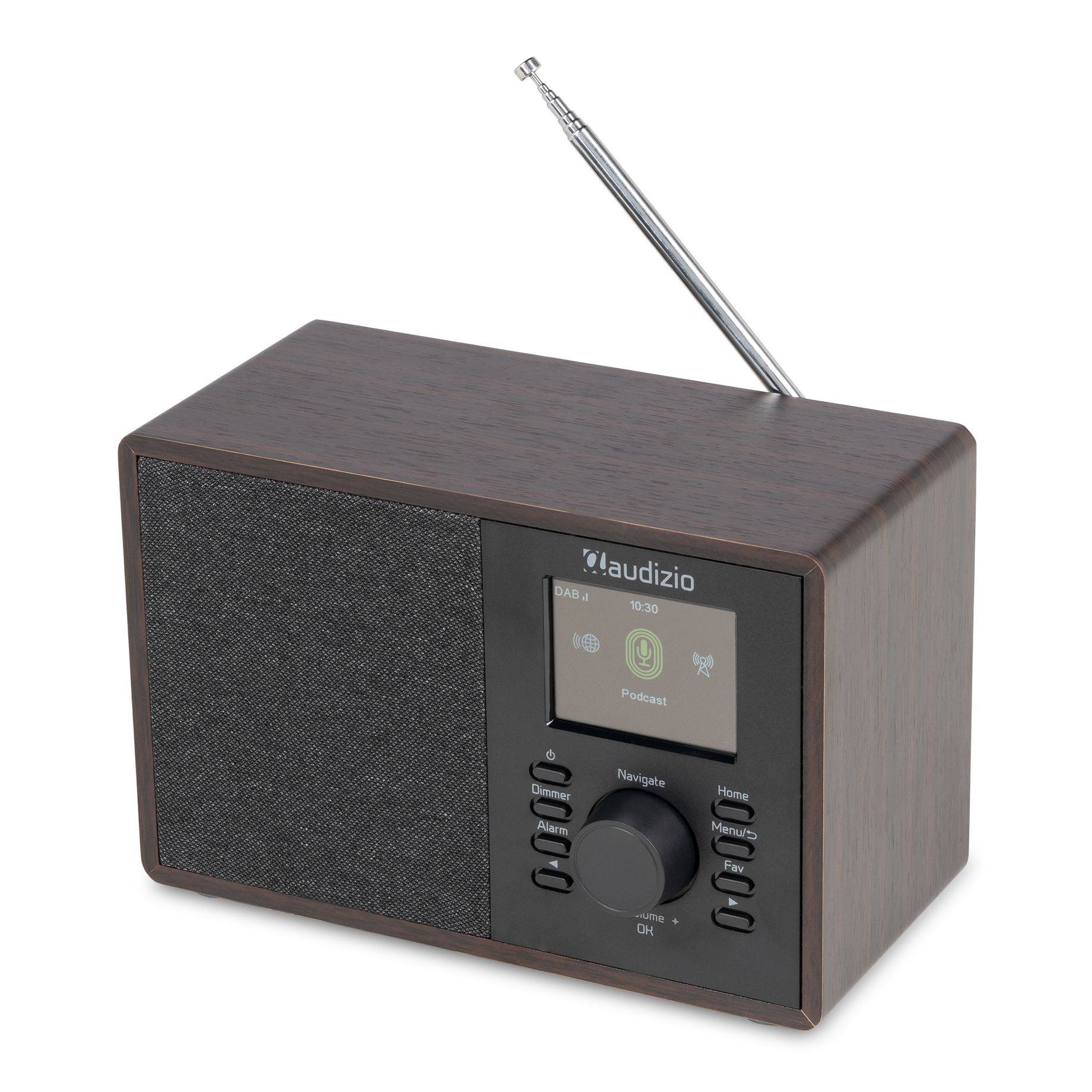 Cosa Internet Radio with DAB+/FM Tuner Dark Wood
