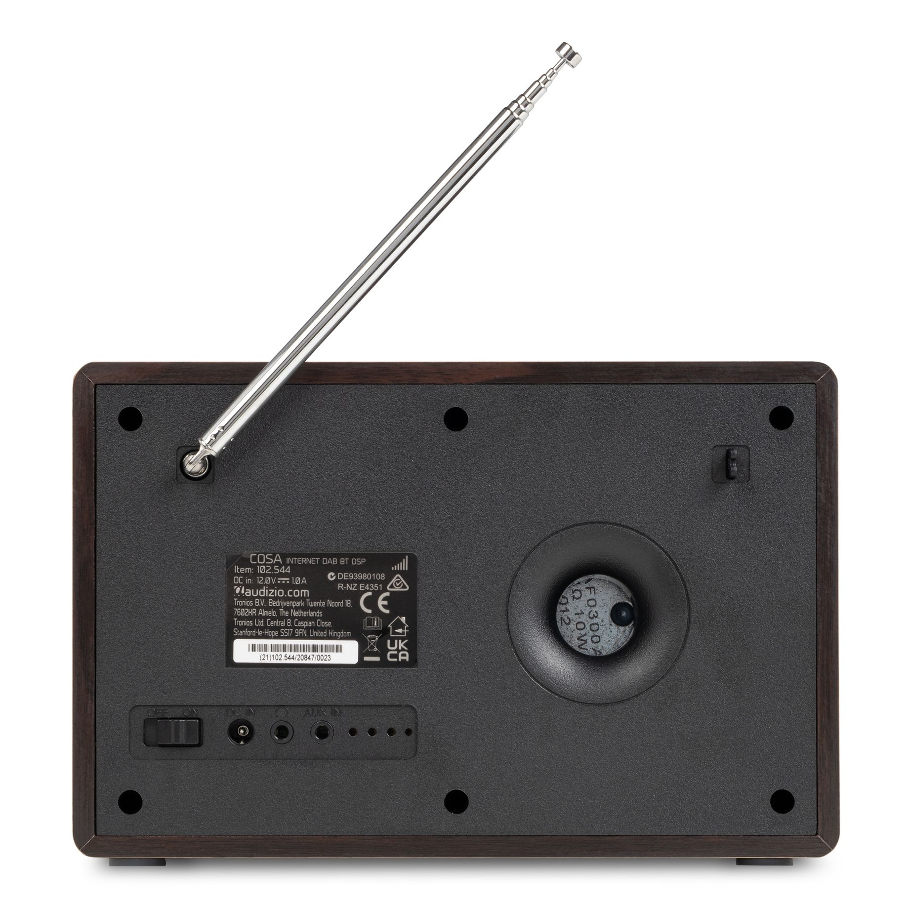 Cosa Internet Radio with DAB+/FM Tuner Dark Wood