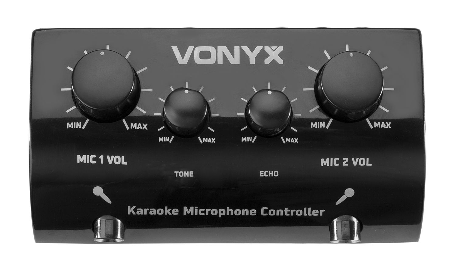 AV430B Karaoke Microphone Controller Black