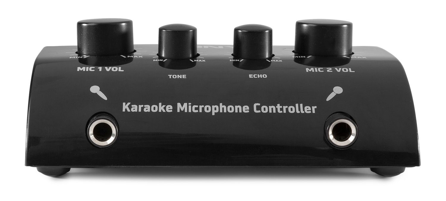 AV430B Karaoke Microphone Controller Black