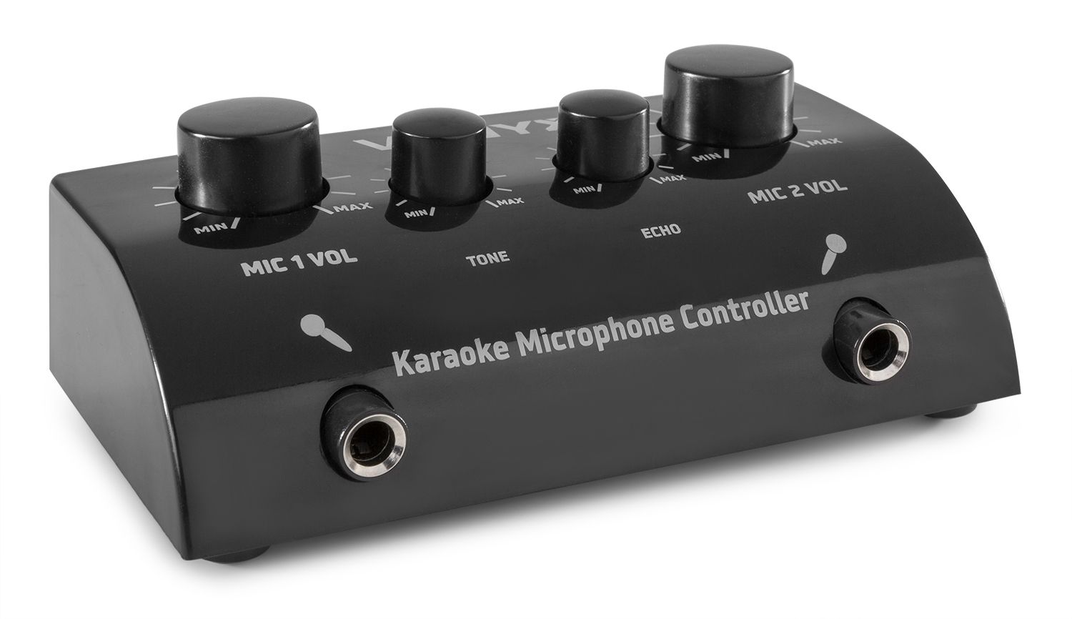 AV430B Karaoke Microphone Controller Black
