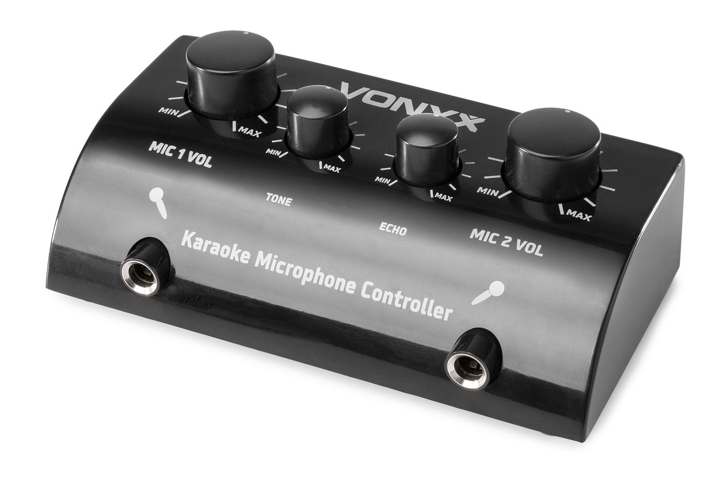 AV430B Karaoke Microphone Controller Black