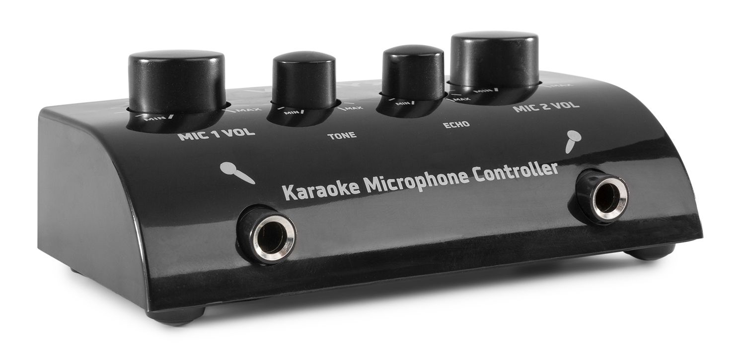 AV430B Karaoke Microphone Controller Black