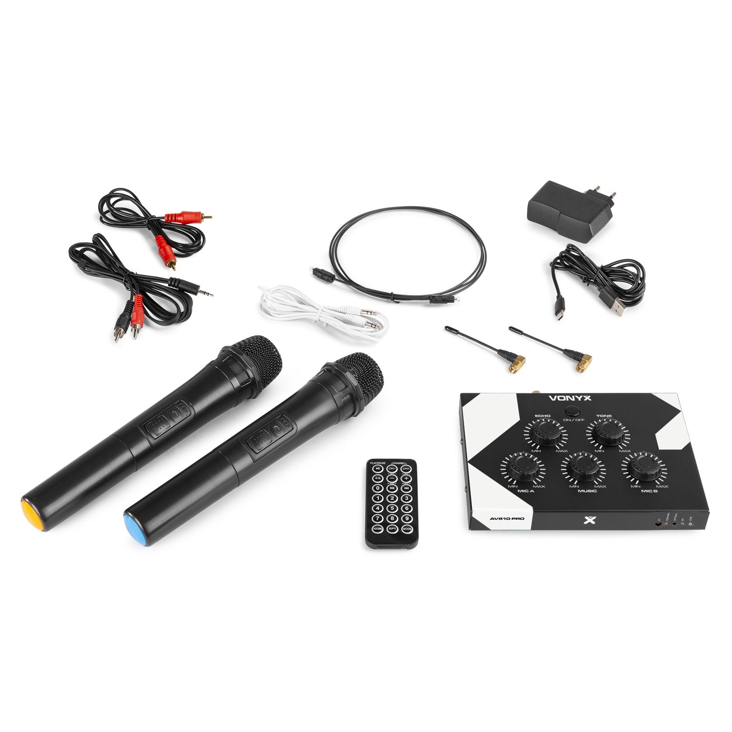 AV510 Karaoke Microphone Controller Pro
