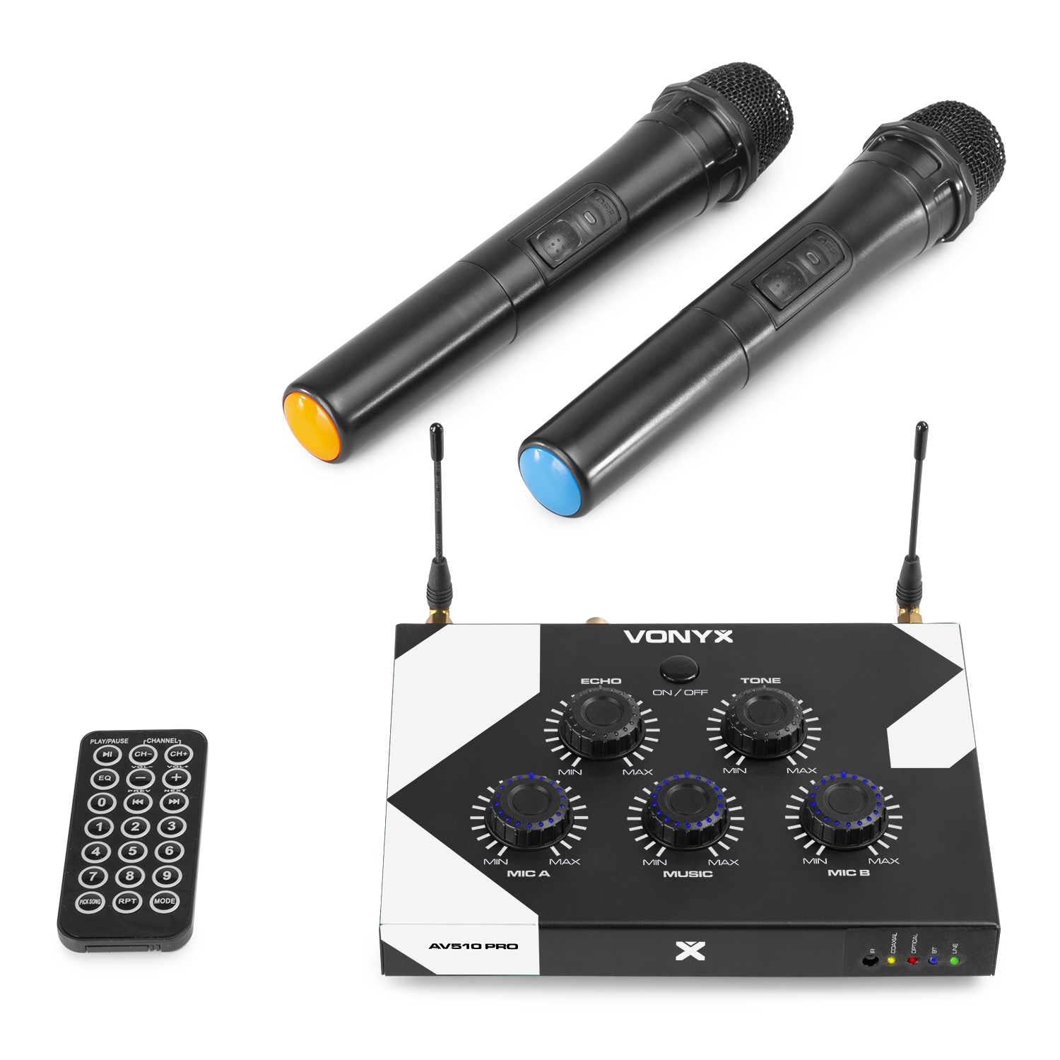 AV510 Karaoke Microphone Controller Pro