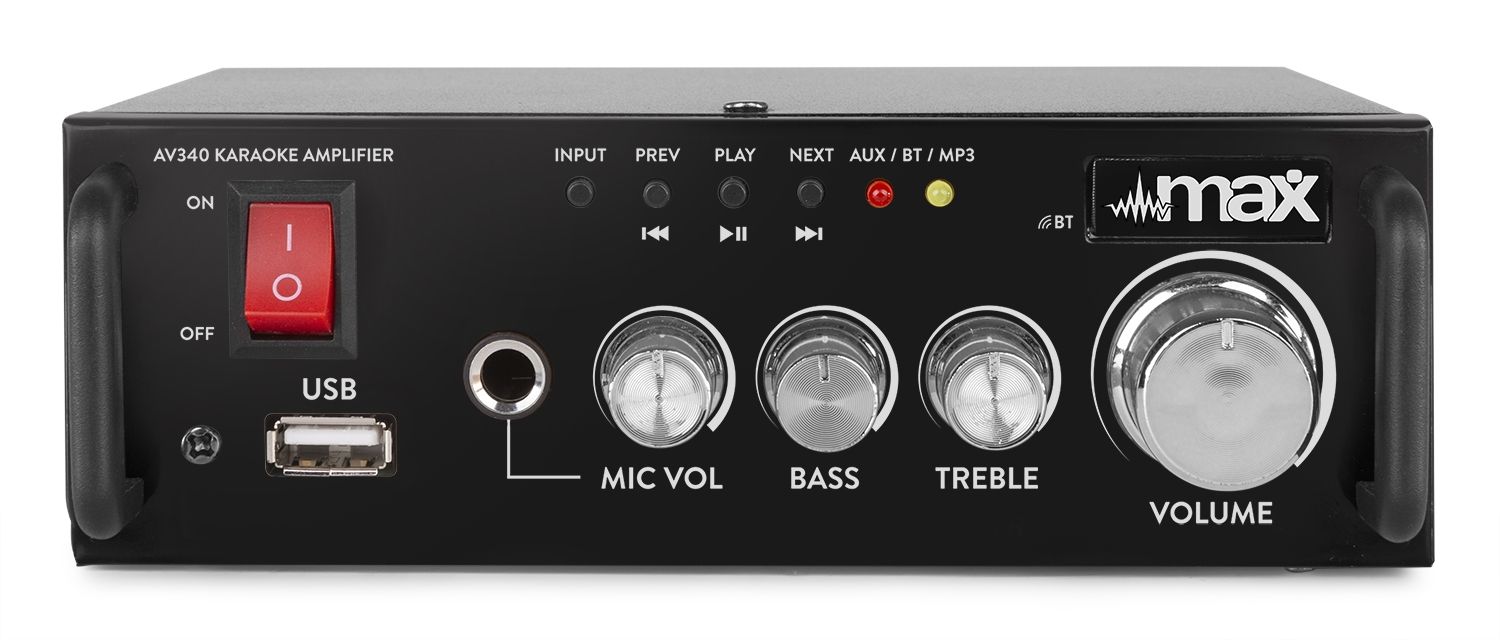 AV340 Amplifier with Multimedia Player