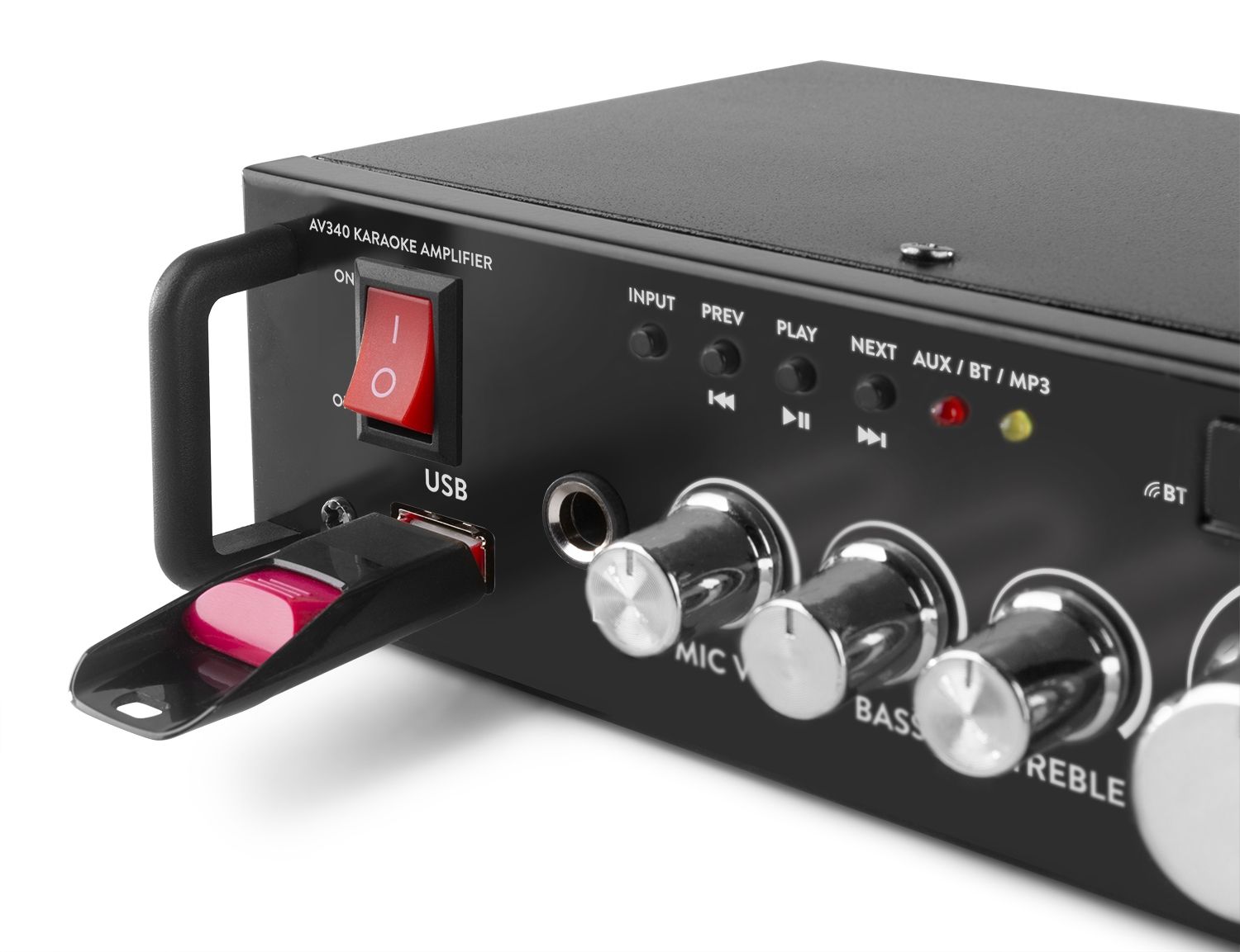 AV340 Amplifier with Multimedia Player