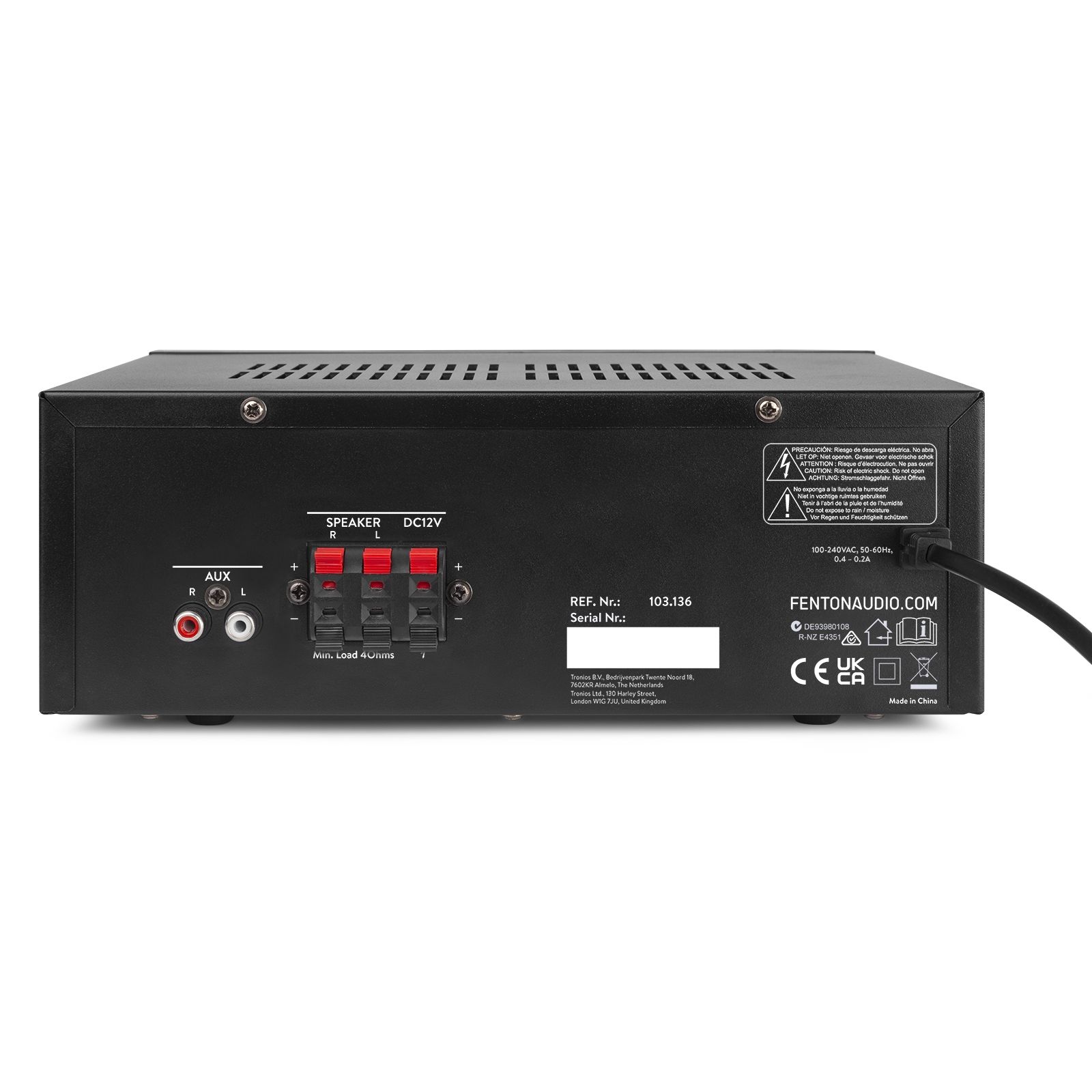 AV440 Amplifier with Multimedia Player
