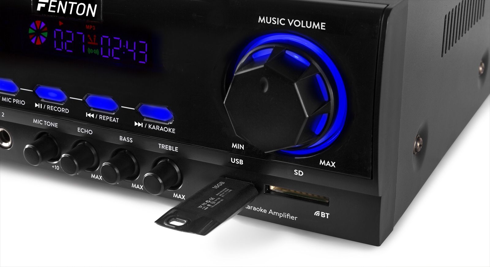 AV440 Amplifier with Multimedia Player
