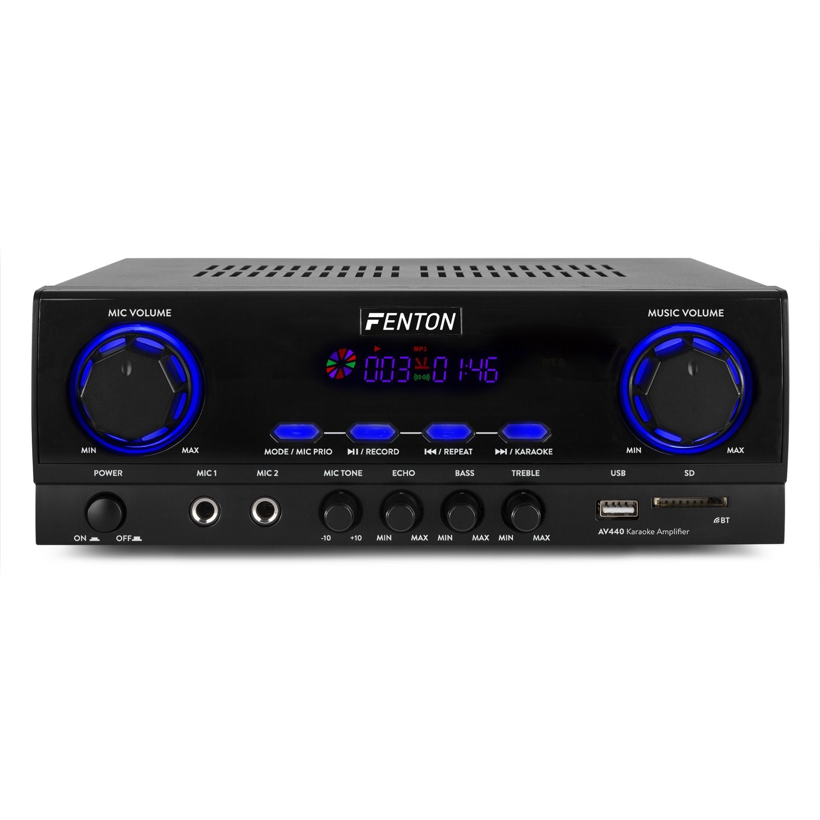 AV440 Amplifier with Multimedia Player