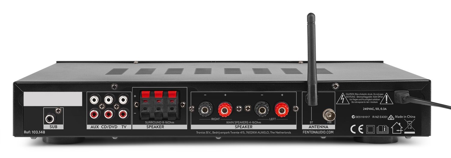 AV-150BT 5-Channel Home Amplifier System