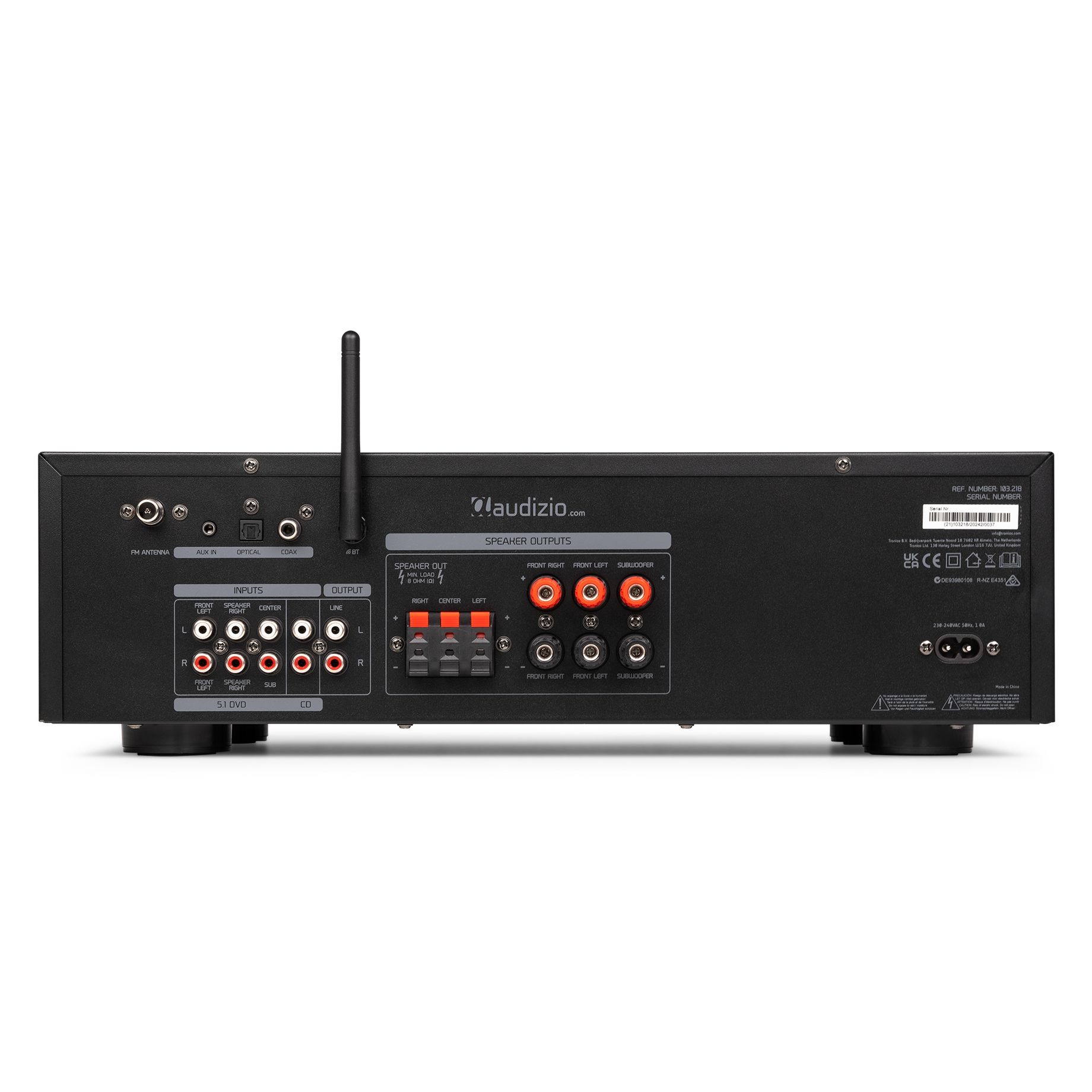 AV560EQ 5.1-Channel Home Amplifier System