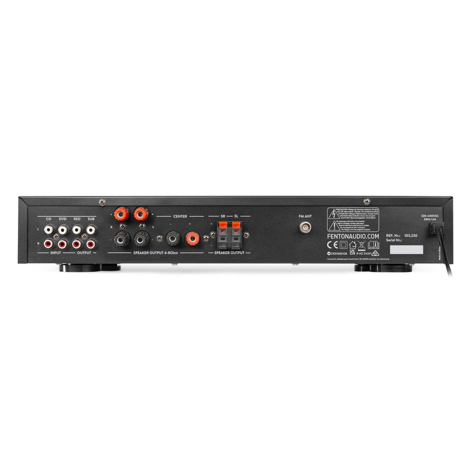 AV550BT 5.1 Channel Home Theatre Surround Receiver