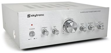 AV400 Stereo Amplifier Silver