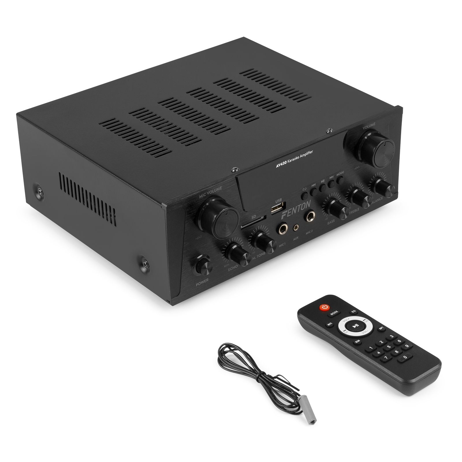 AV430B HiFi Amplifier 2x 300W Black