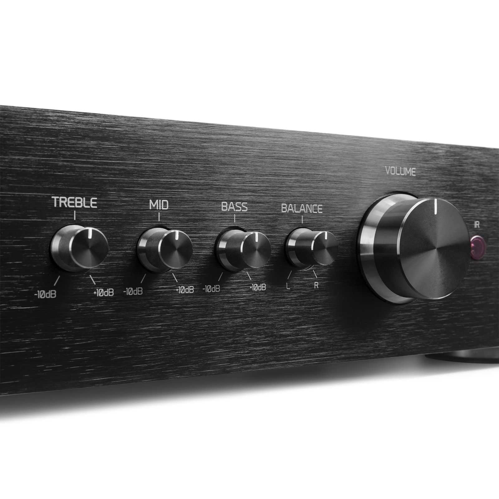 AD420B 4-Channel HiFi Amplifier Black