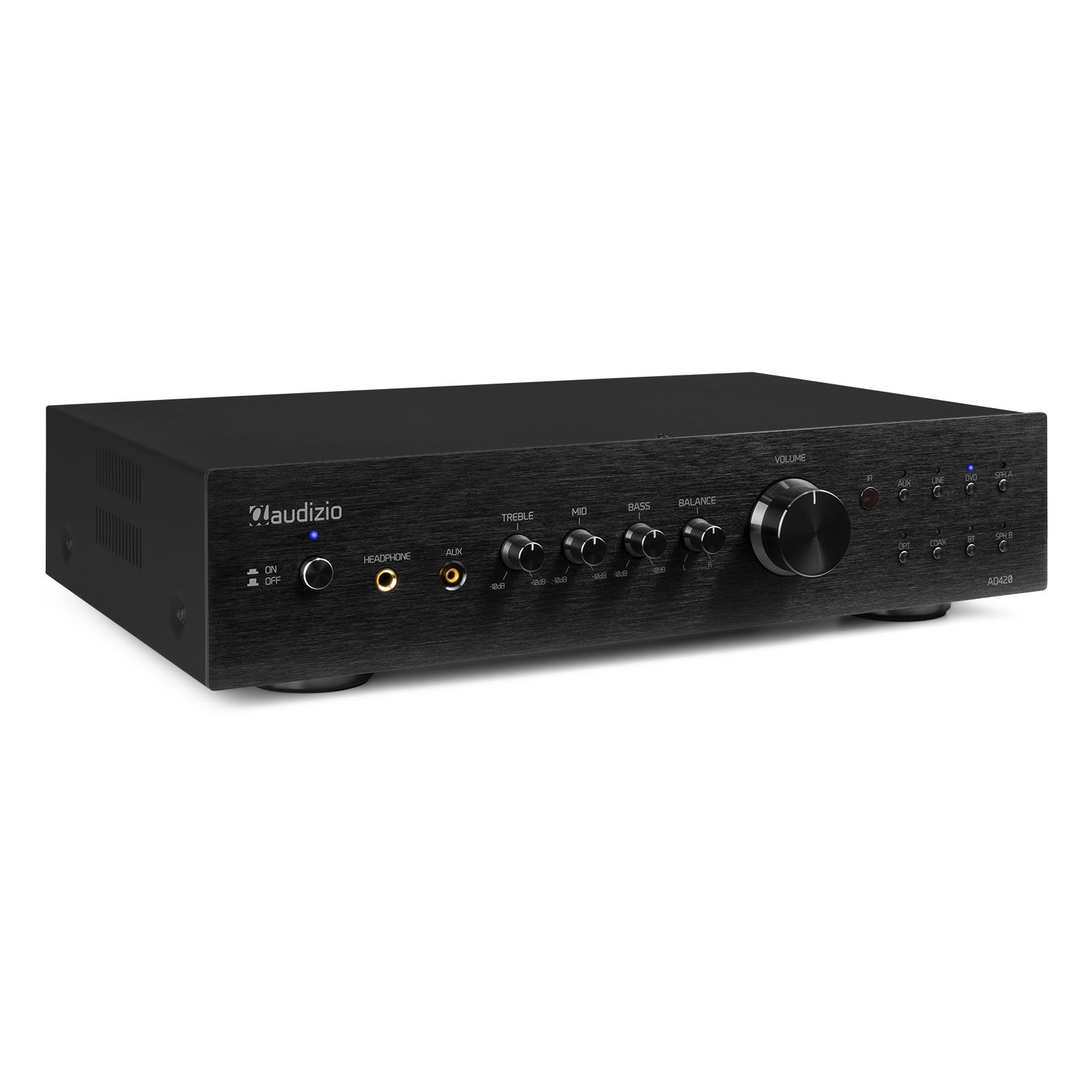 AD420B 4-Channel HiFi Amplifier Black