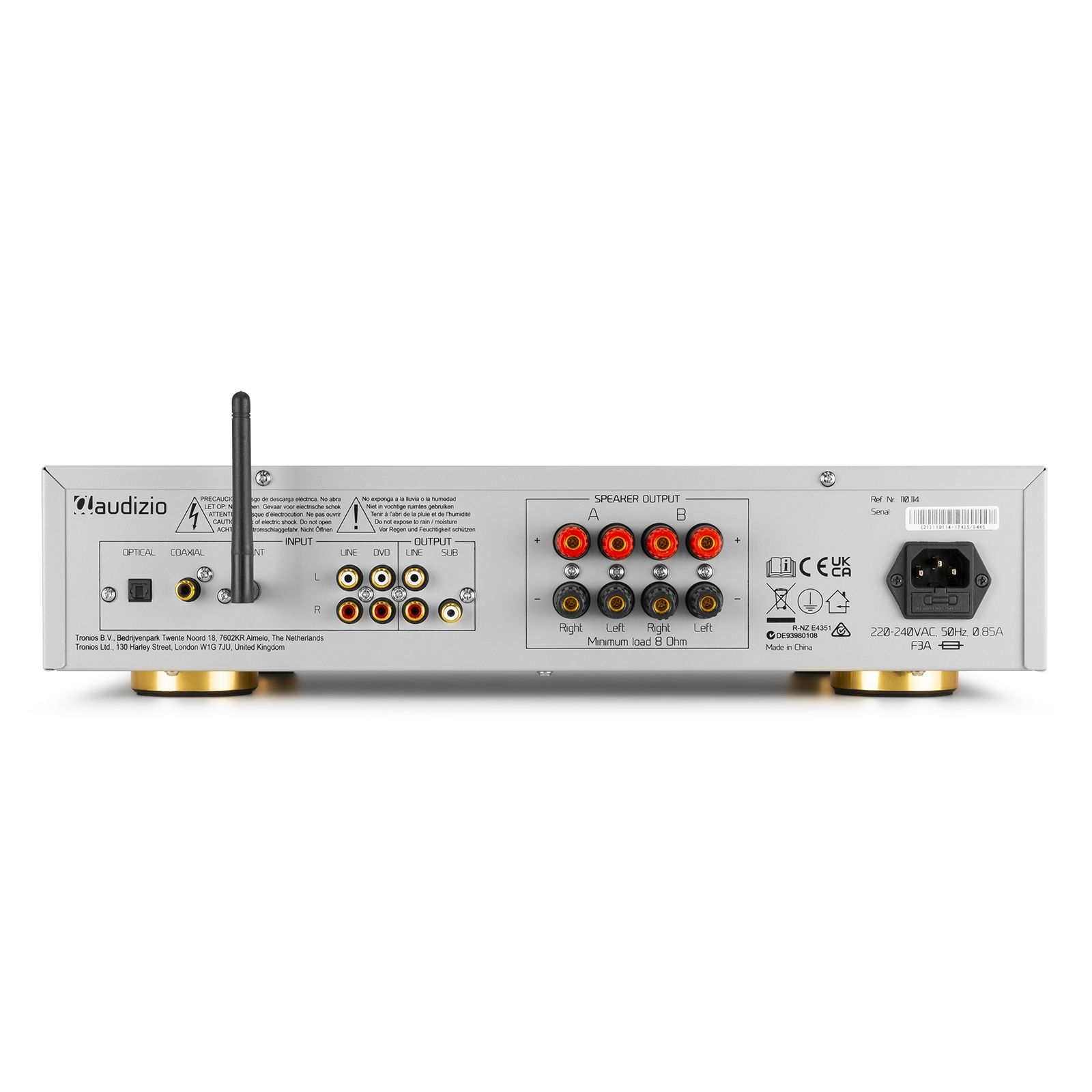 AD420A 4-Channel HiFi Amplifier Alu