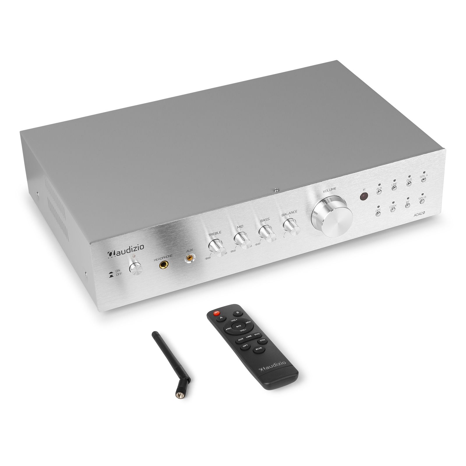 AD420A 4-Channel HiFi Amplifier Alu