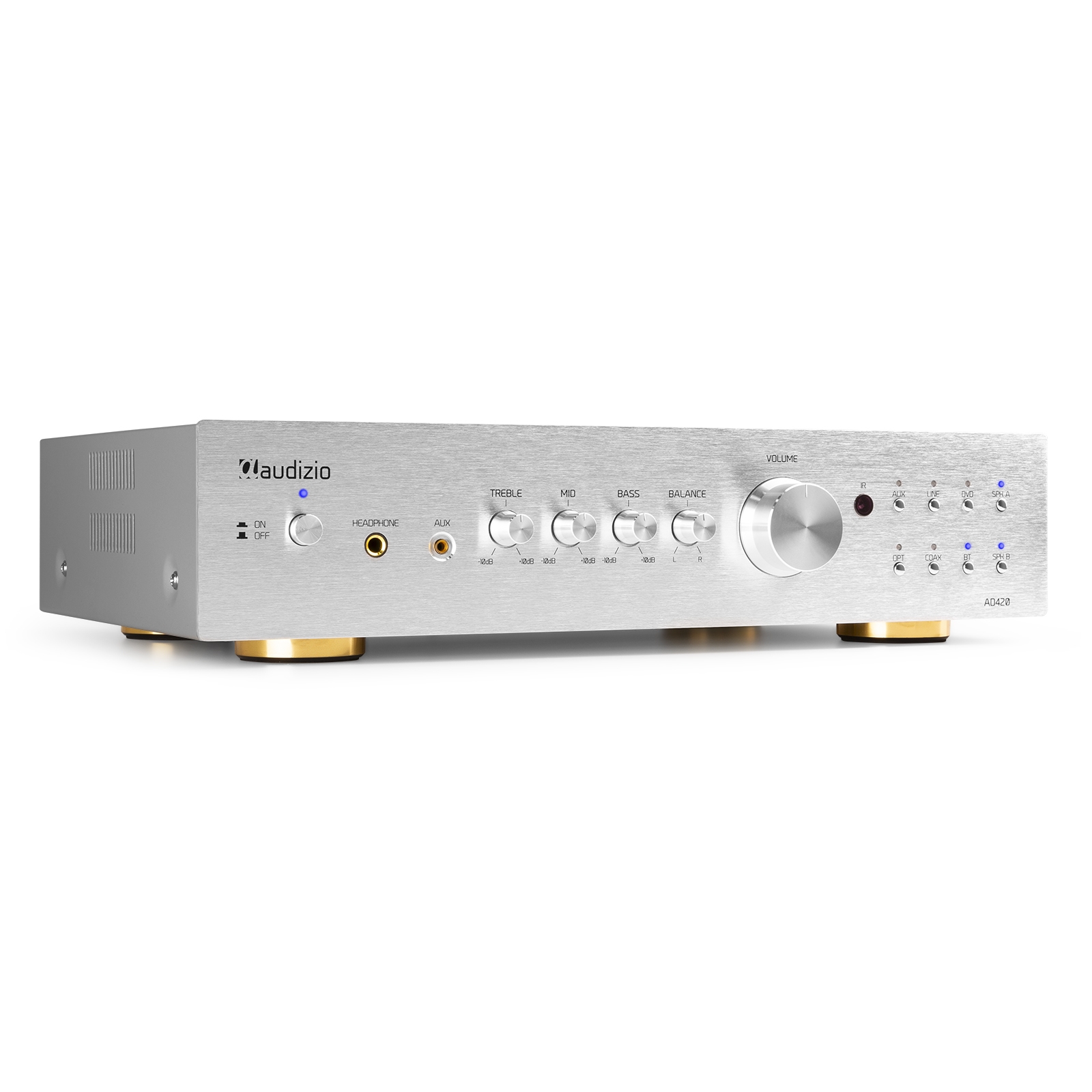 AD420A 4-Channel HiFi Amplifier Alu