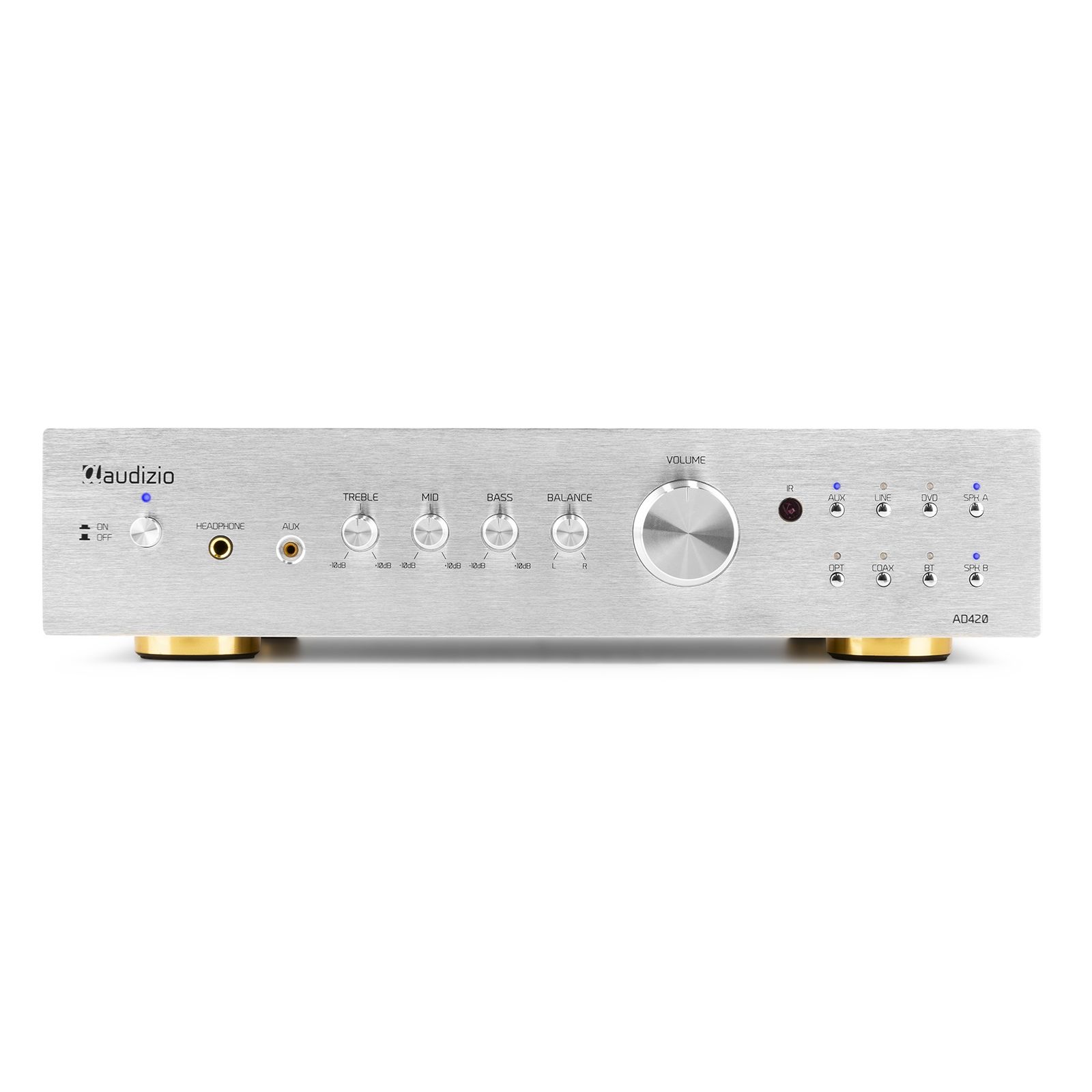 AD420A 4-Channel HiFi Amplifier Alu
